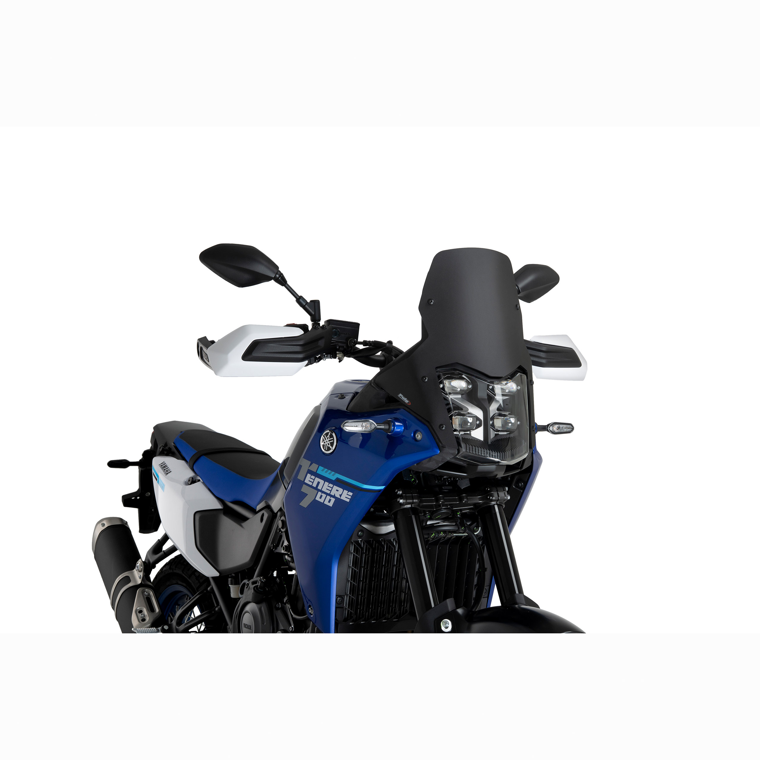Puig Verkleidungsscheibe Sport mattschwarz für Tenere 700 2025- - Motorradteile & Ersatzteile - Verkleidungen & Abdeckungen