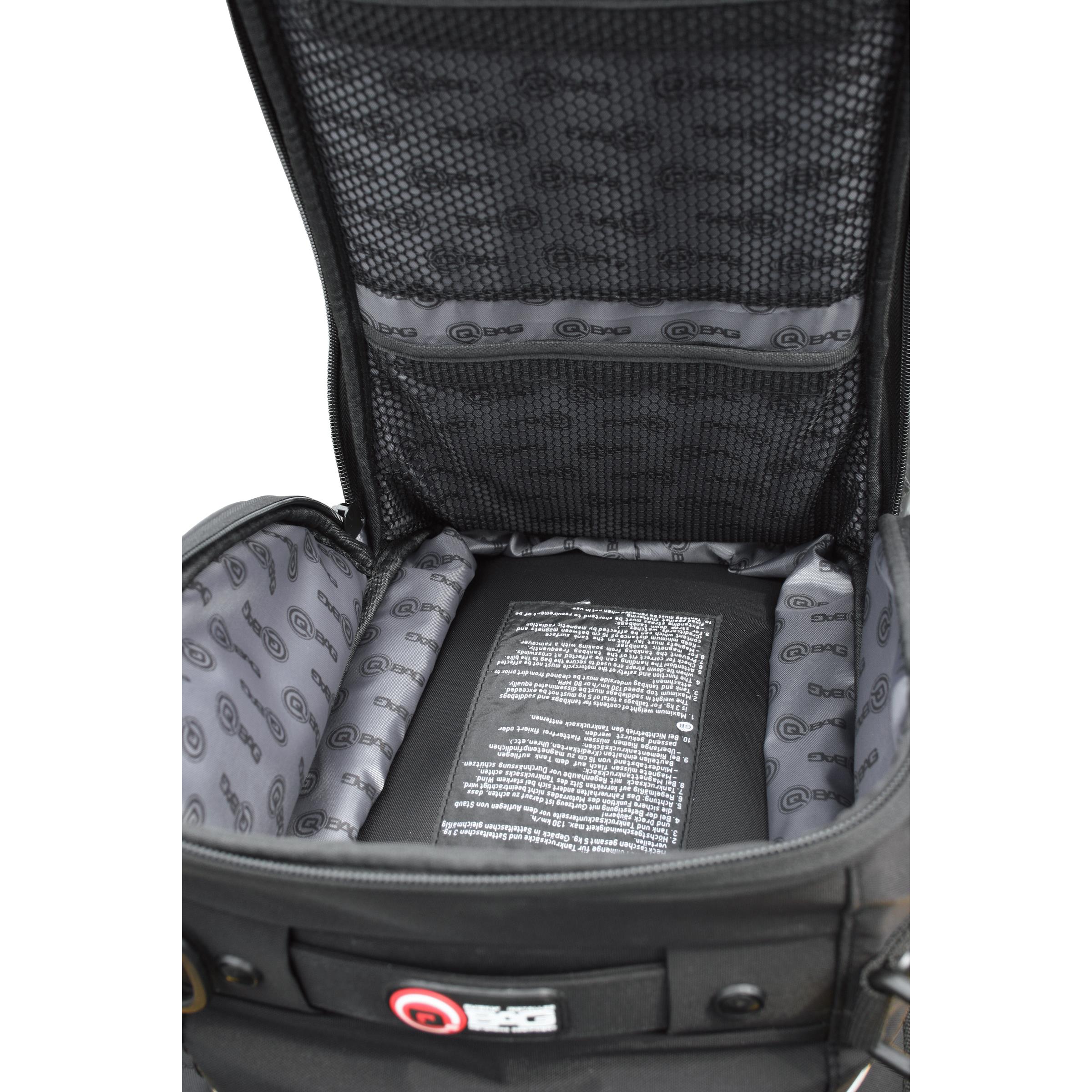 QBag-Tankrucksack ST11 Magnet/Riemen 9-14 Liter Stauraum-5703651217001420