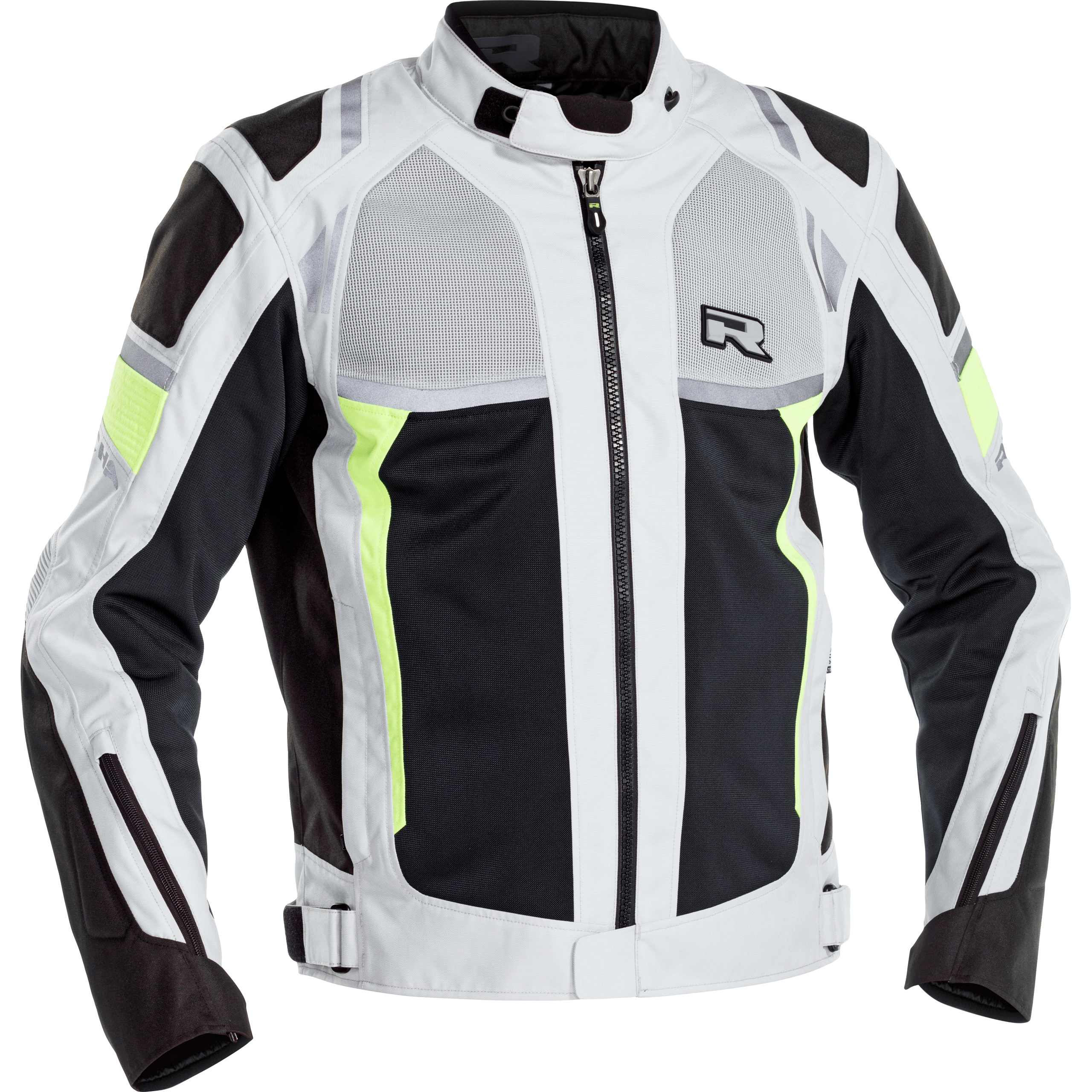 Richa-Airstorm WP Textiljacke grau/fluogelb 4XL-2016251999005014
