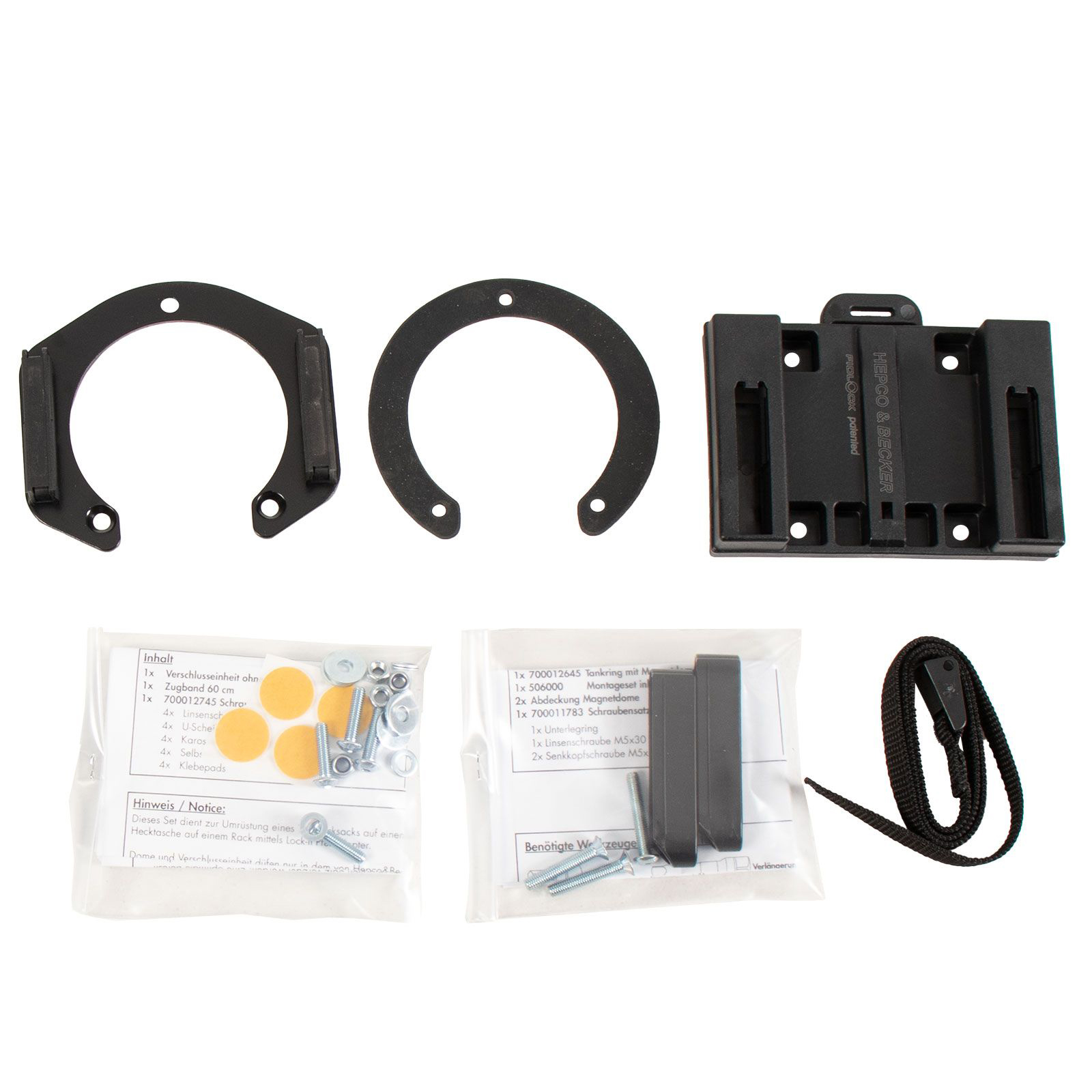 Hepco & Becker Lock-it Tankring Basic für Suzuki GSX-S 1000 S Katana - Motorradzubehör - Motorradgepäck