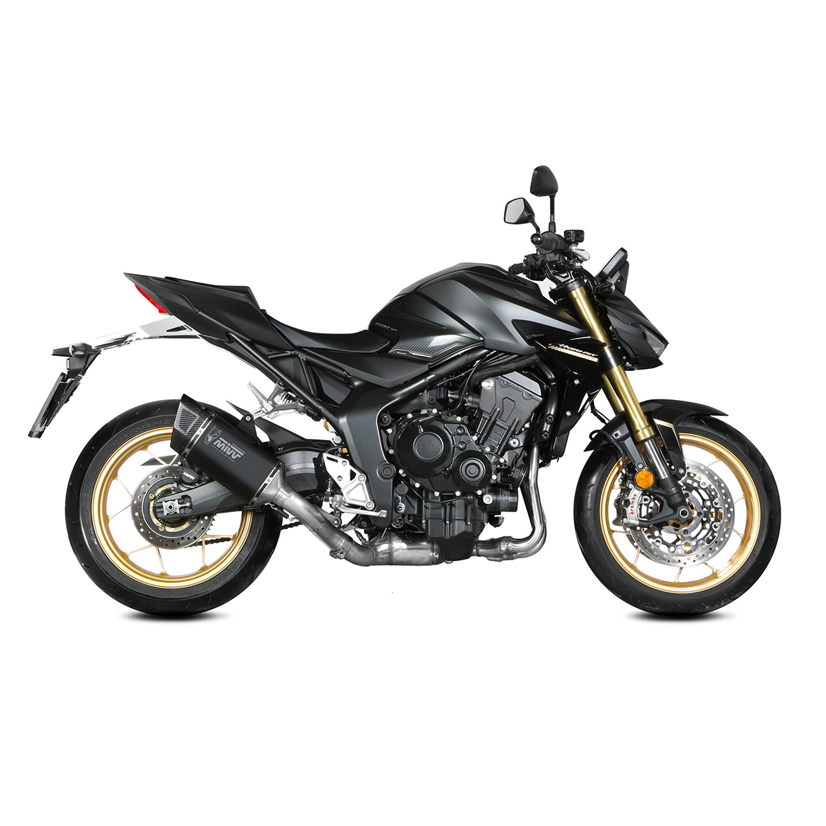 MIVV Auspuff SR-1 Titan schwarz für Honda CB 1000 Hornet /SP