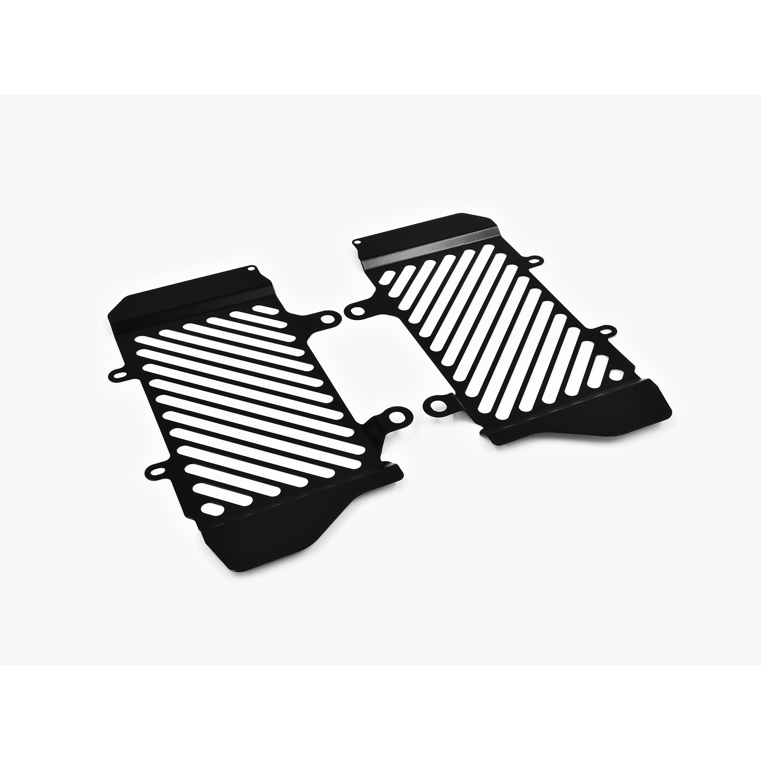 Zieger Kühlerabdeckung Clean schwarz für CRF 1100 AT Adventure Spor - Motorradteile & Ersatzteile - Verkleidungen & Abdeckungen