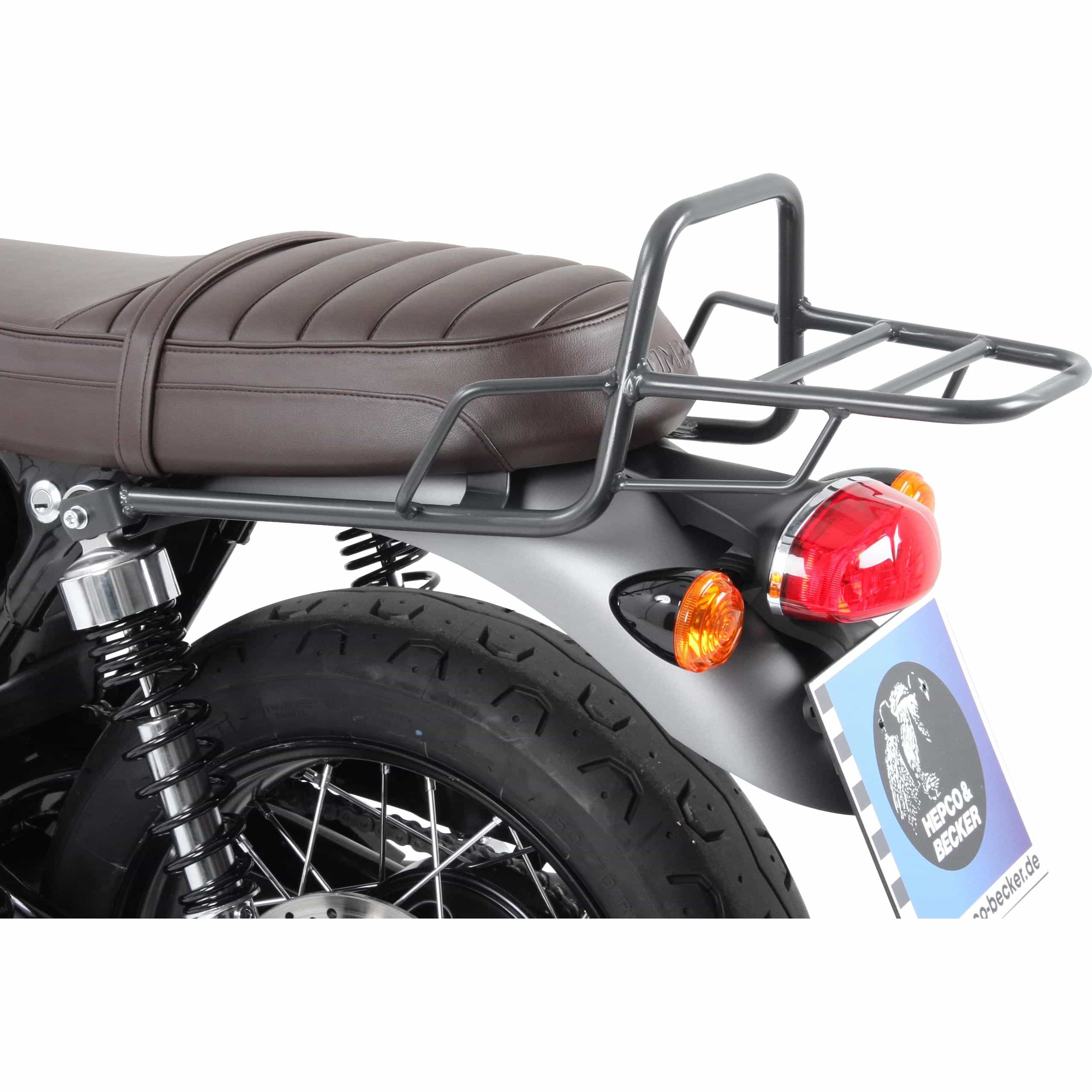 Hepco & Becker Gepäckbrücke Rohr TC schwarz für Bonneville T120 2016- - Motorradzubehör - Motorradgepäck