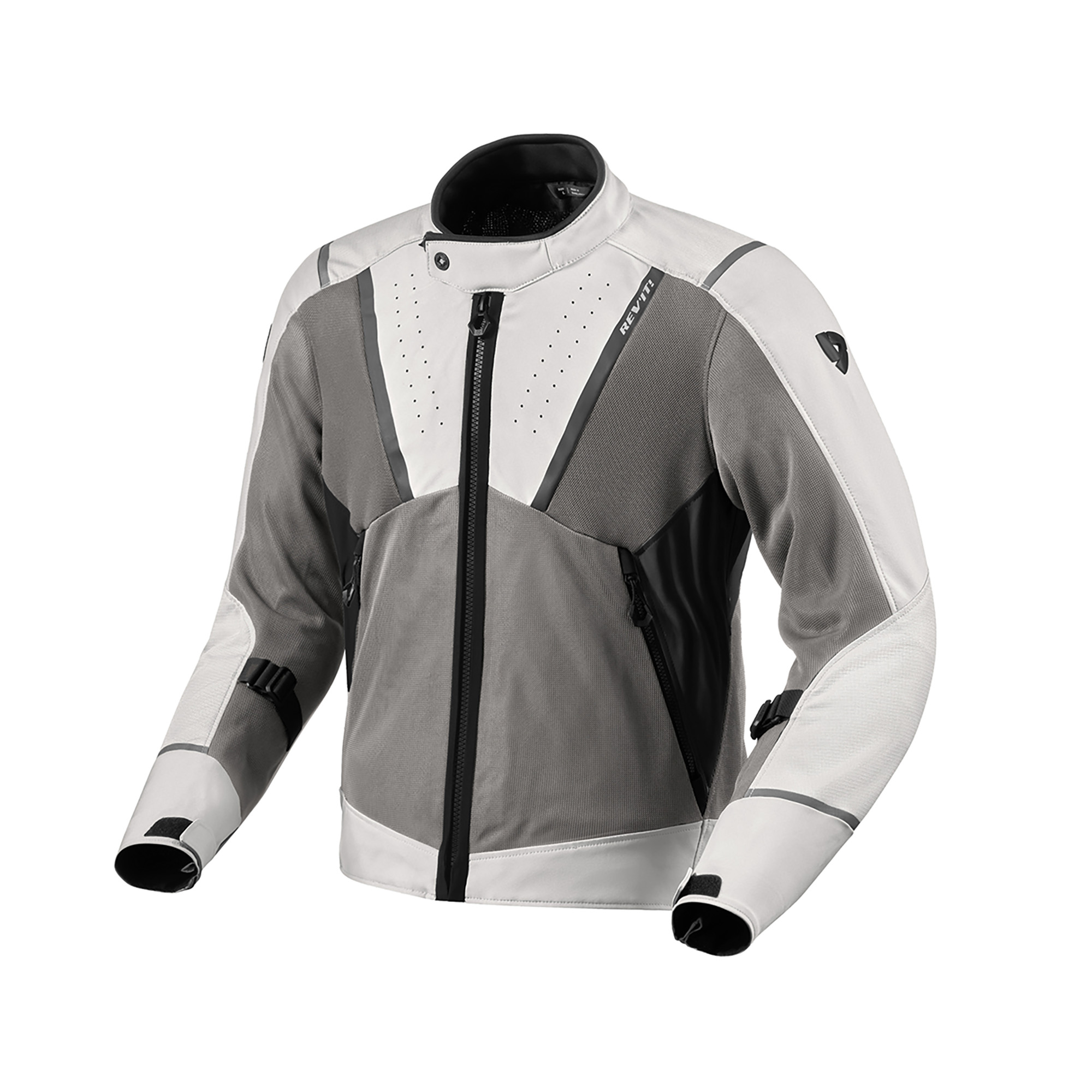 REV'IT! Airwave 4 Jacke silber/anthrazit XXL - Motorradbekleidung - Motorradbekleidung Herren