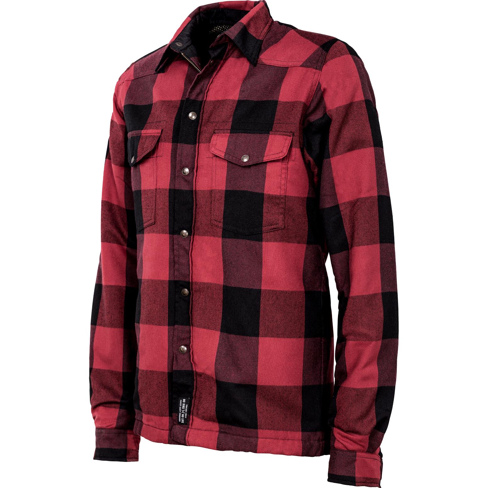 John Doe-Lumberjack Motoshirt Jacke rot 4XL-2011921999002014
