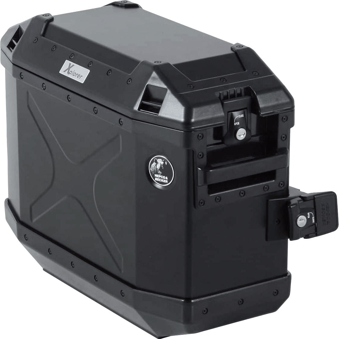 Hepco & Becker-Seitenkoffer Xplorer Aluminium-5559641201000312