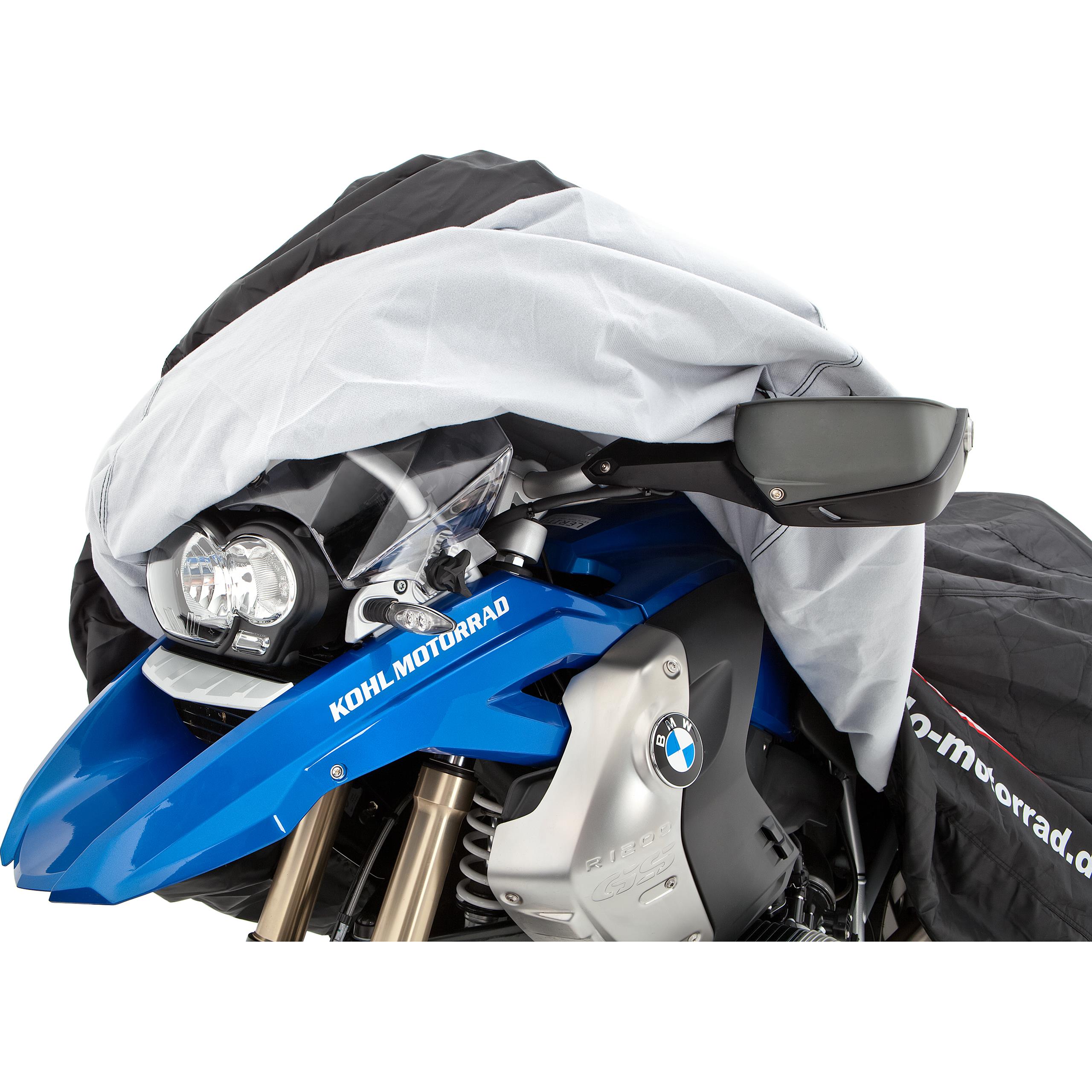 POLO-Outdoor Abdeckplane Schwarz Größe L = 280/152/100cm-5671001118000451