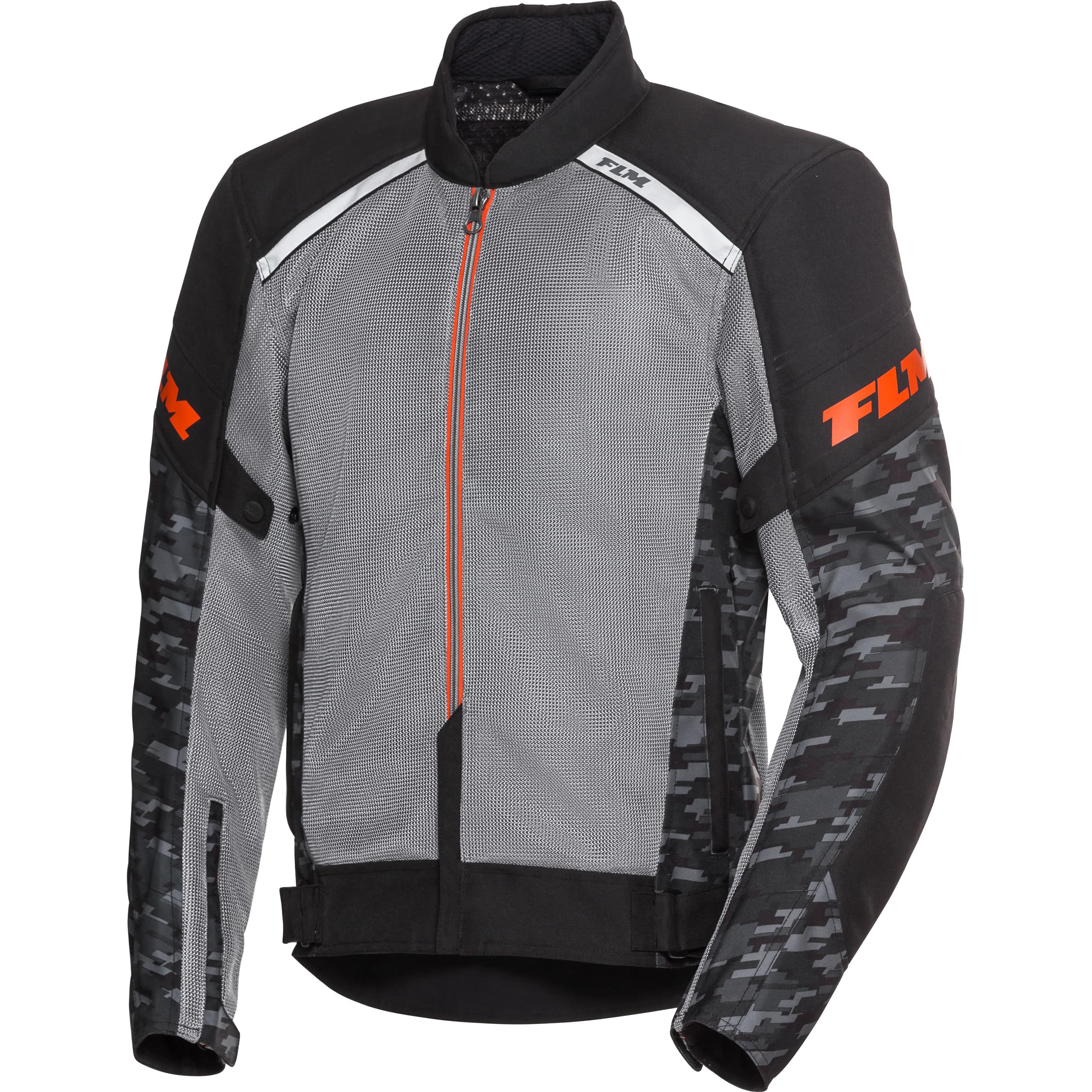 FLM-Ram Air Textiljacke schwarz/grau-2016621999007