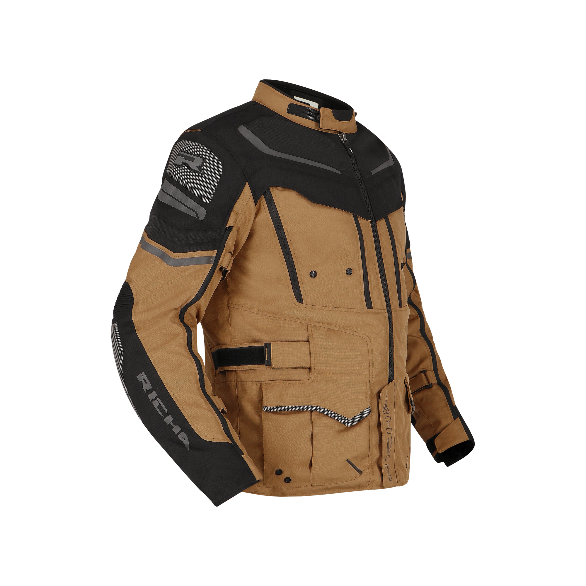 Richa-Infinity 2 Adventure Textiljacke camel/schwarz XXL-2017411999109012