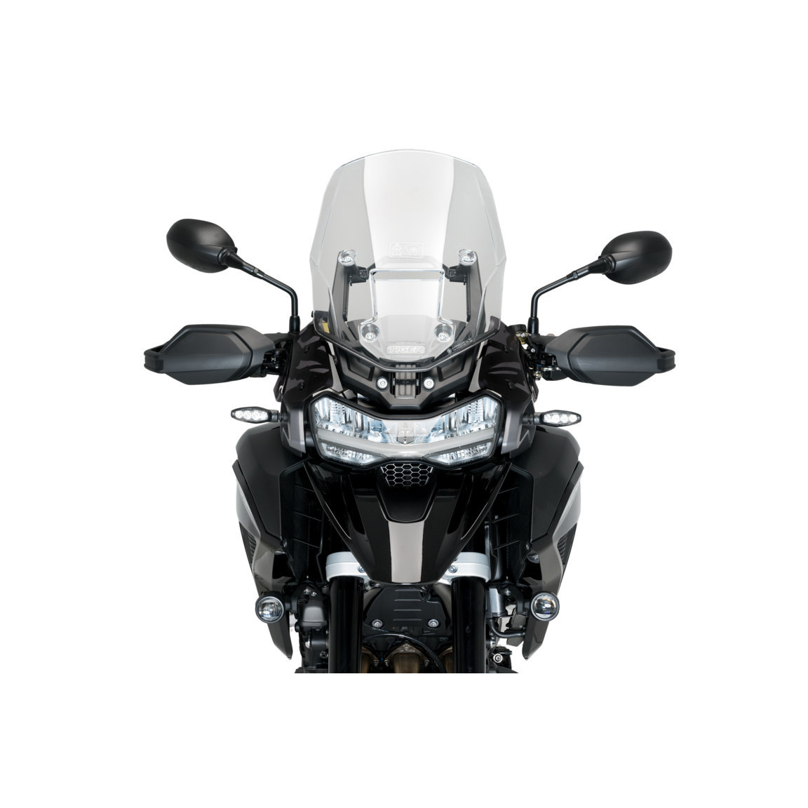 Puig Windabweiser seitlich oben stark getönt für Tiger 1200 2022- - Motorradteile & Ersatzteile - Anbauteile