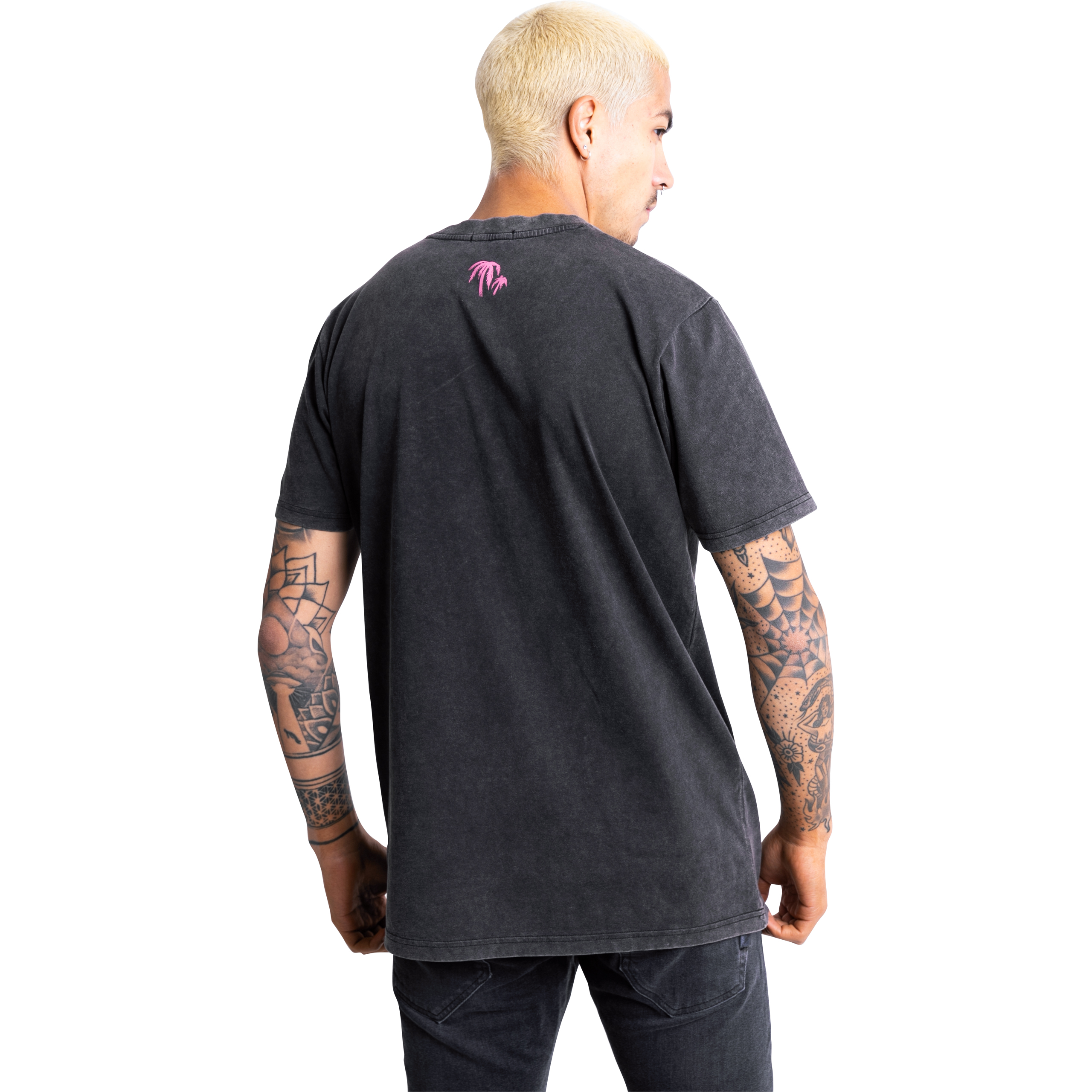 John Doe-T-Shirt Palm Fade Out schwarz XXL-8021251999001012