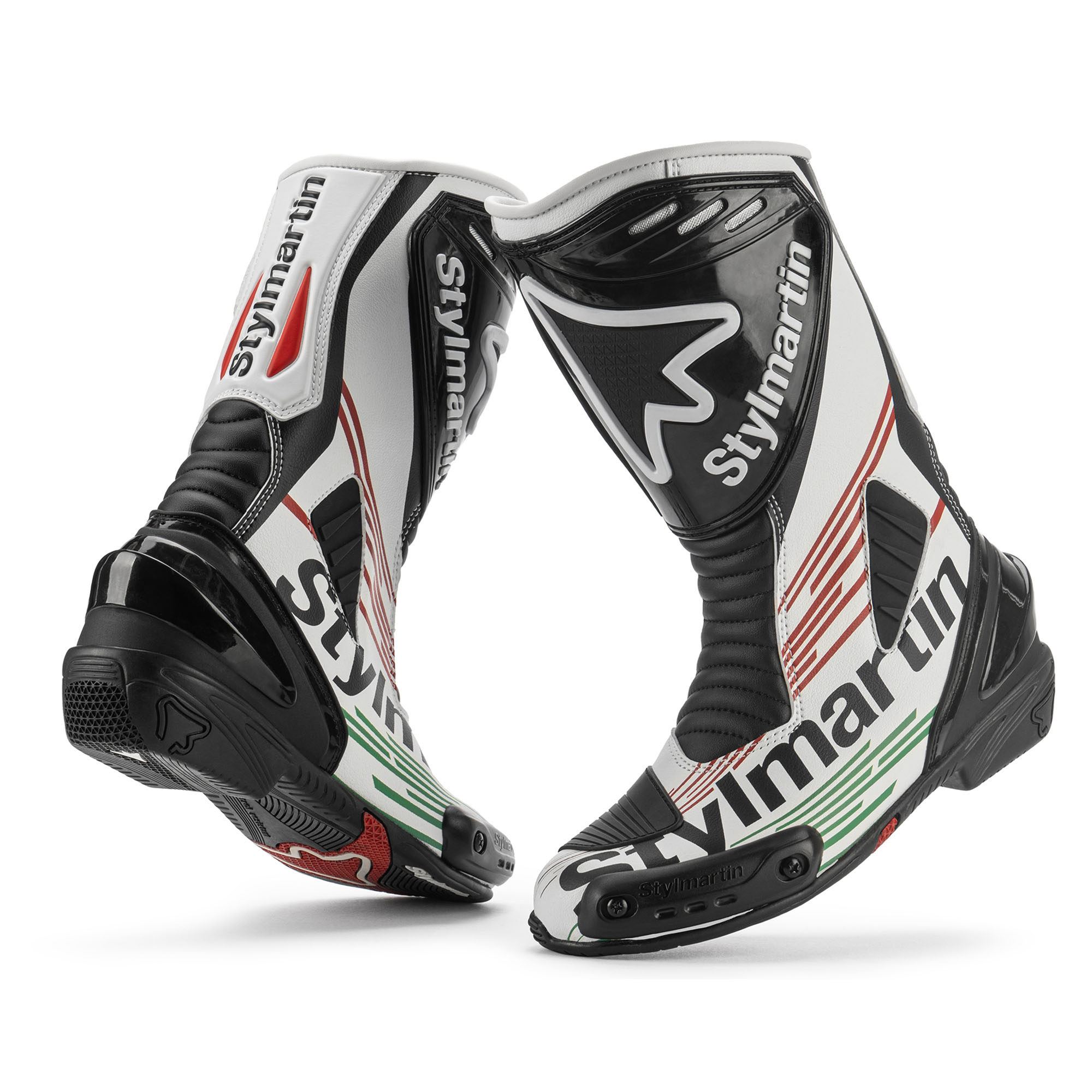 Stylmartin-Dream RS Evo Kinder Motorradstiefel weiß/schwarz 38-0001840999114738