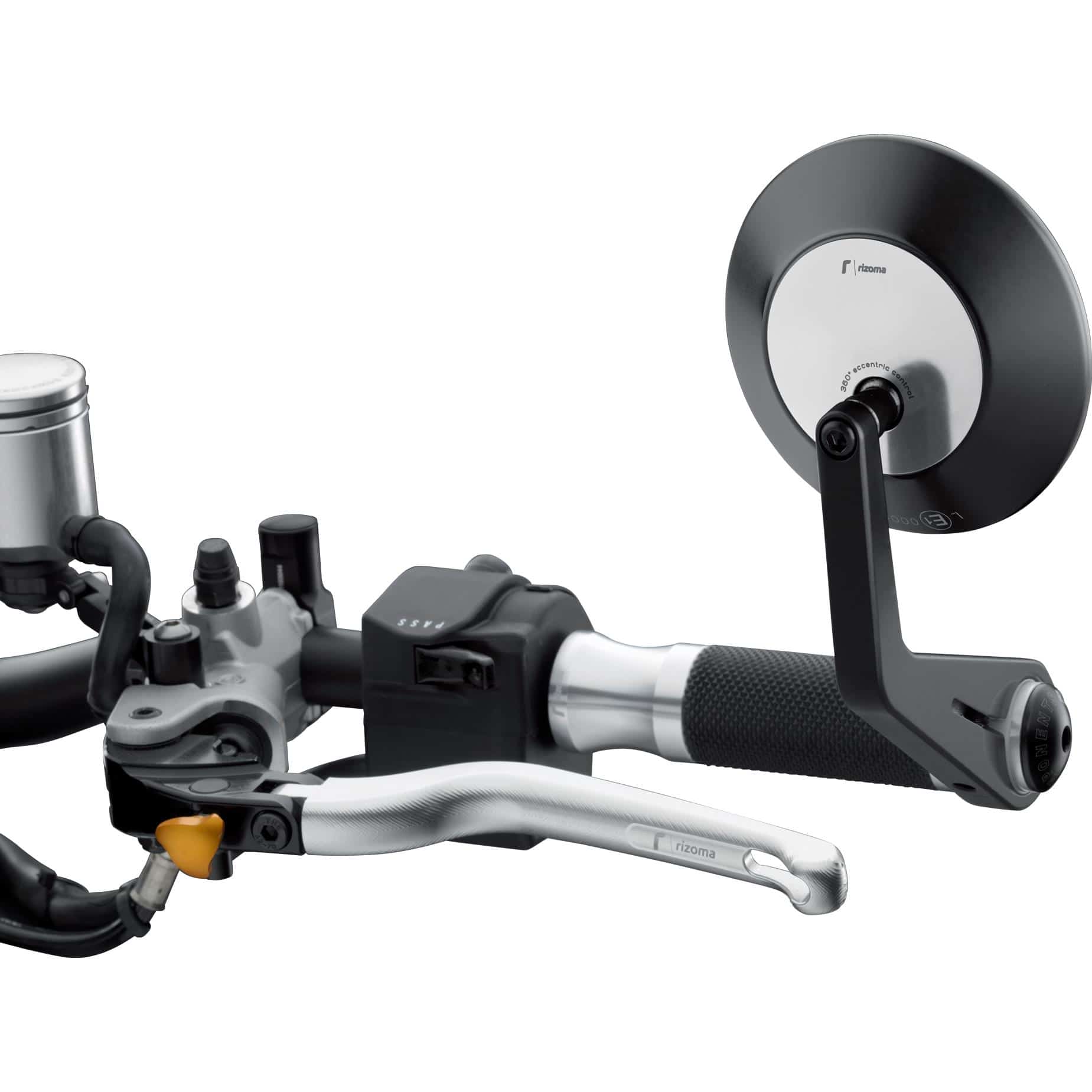 Rizoma-Lenkerendenspiegel 22-30mm Eccentrico Alu-5728531112003190