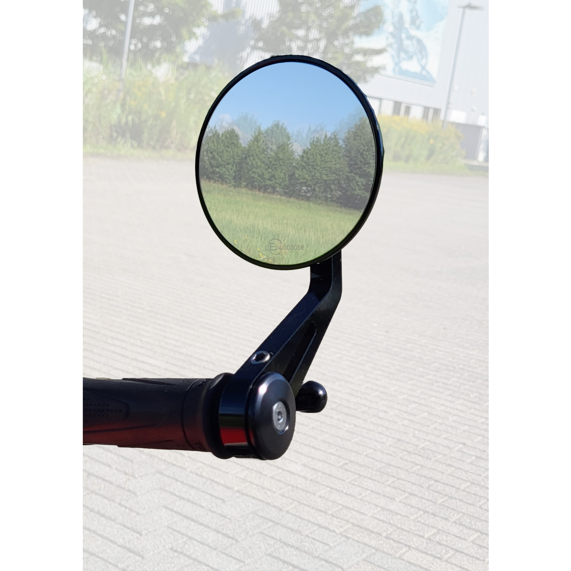 Hashiru-Lenkerendenspiegelpaar Glide rund CNC 13-18mm+22-30mm-0001343112000000