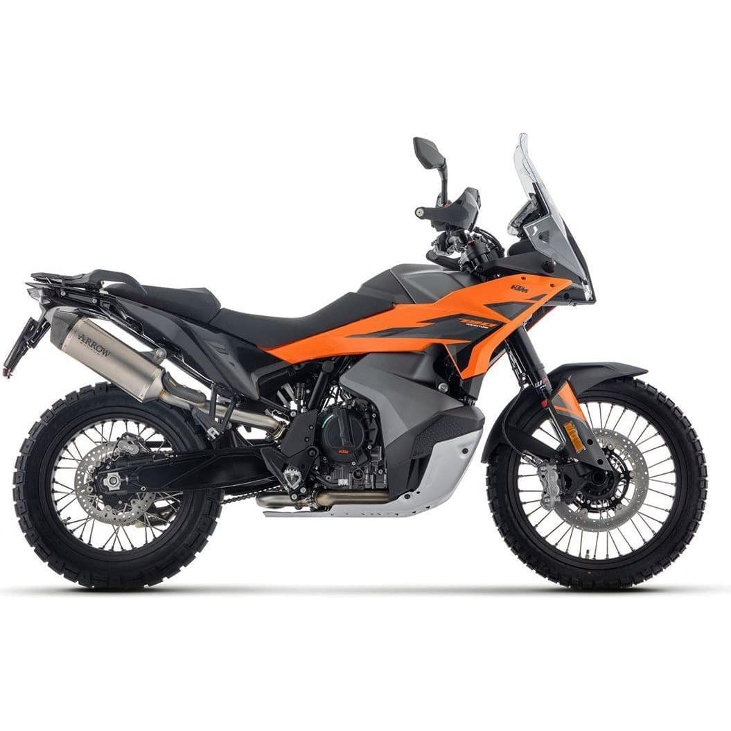 Arrow Exhaust Auspuff Race-Tech 71990AK Alu/Carbon für Husqvarna/KTM - Motorradteile & Ersatzteile - Auspuff