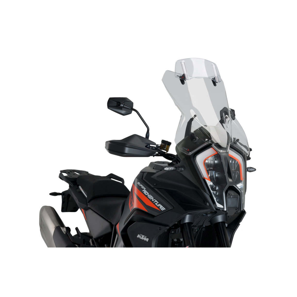Puig Tourenscheibe mit Aufsatzspoiler 20817H getönt für KTM 1290 - Motorradteile & Ersatzteile - Verkleidungen & Abdeckungen