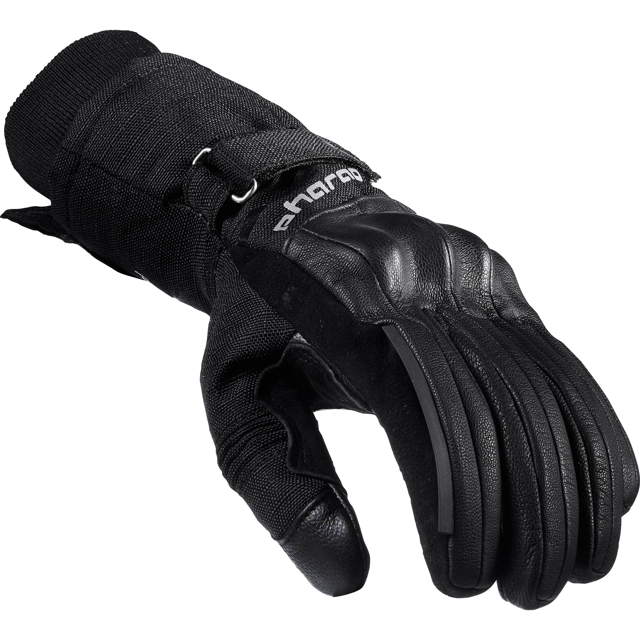 Pharao-Edmon WP Winter Leder/Textilhandschuh lang schwarz-3114961006001