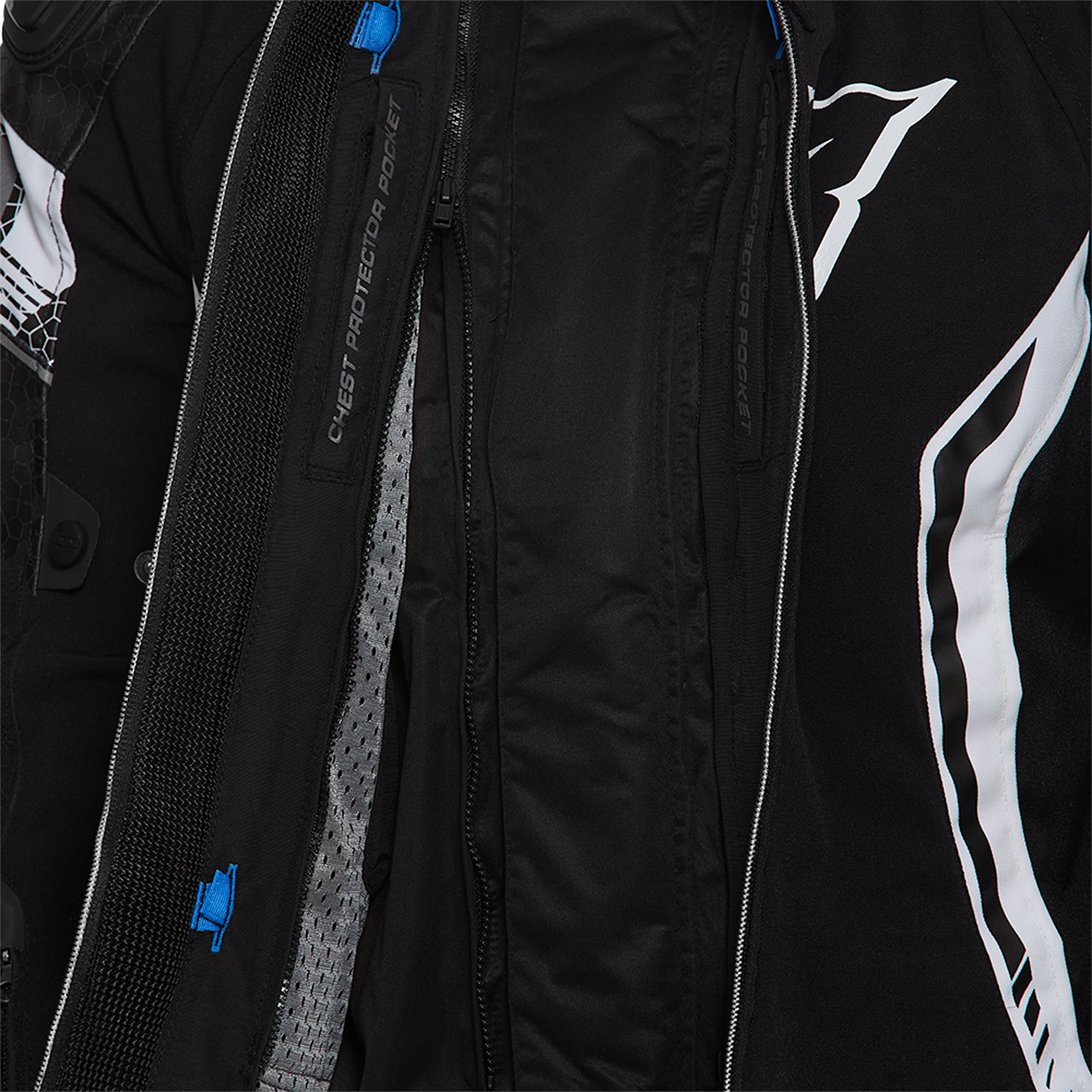 FLM-Octane Damen Textiljacke 2 schwarz/weiß XL-0000828999031011