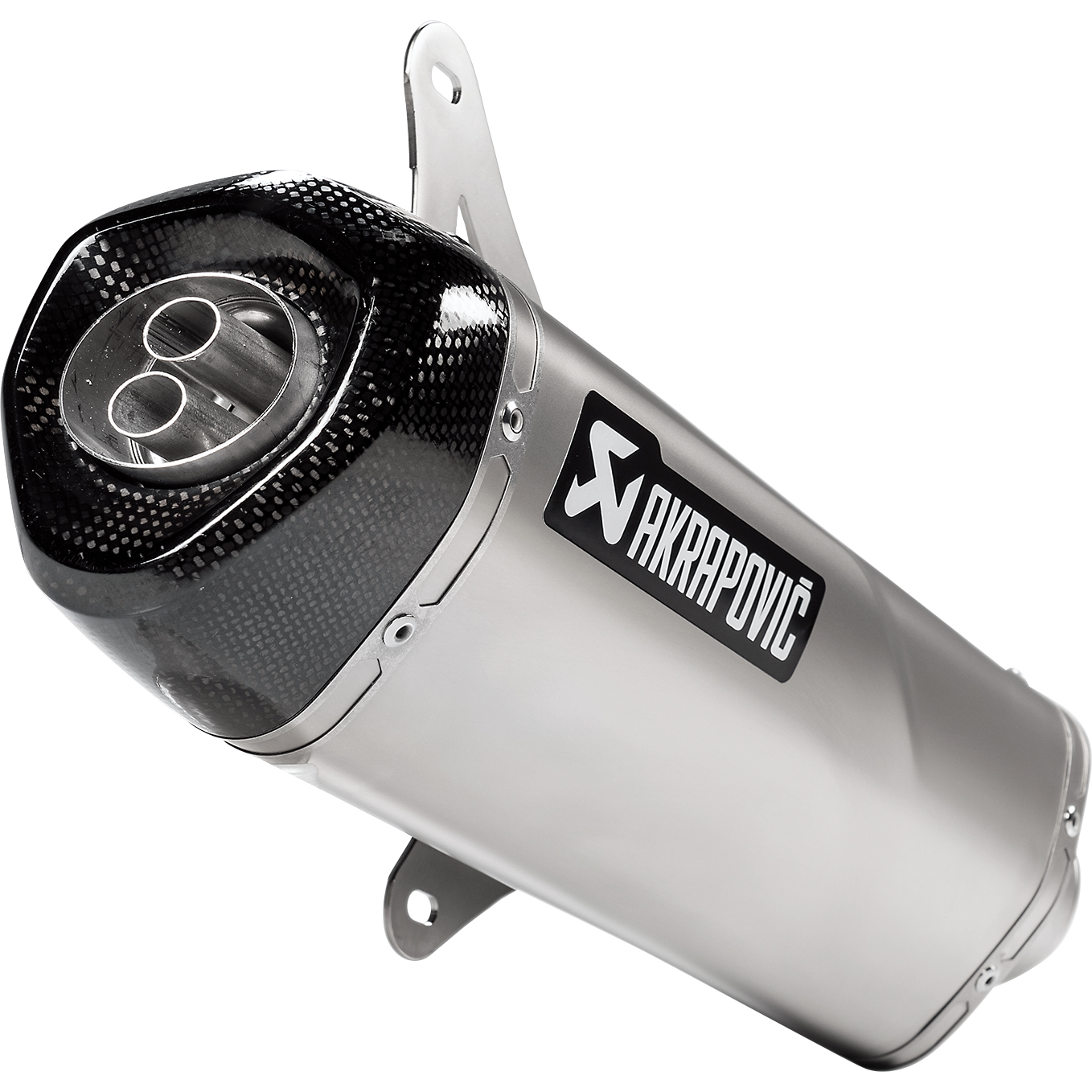 Akrapovic Auspuff Slip-On oK Edelstahl für Vespa GTS/GTV 125-300 - Motorradteile & Ersatzteile - Auspuff