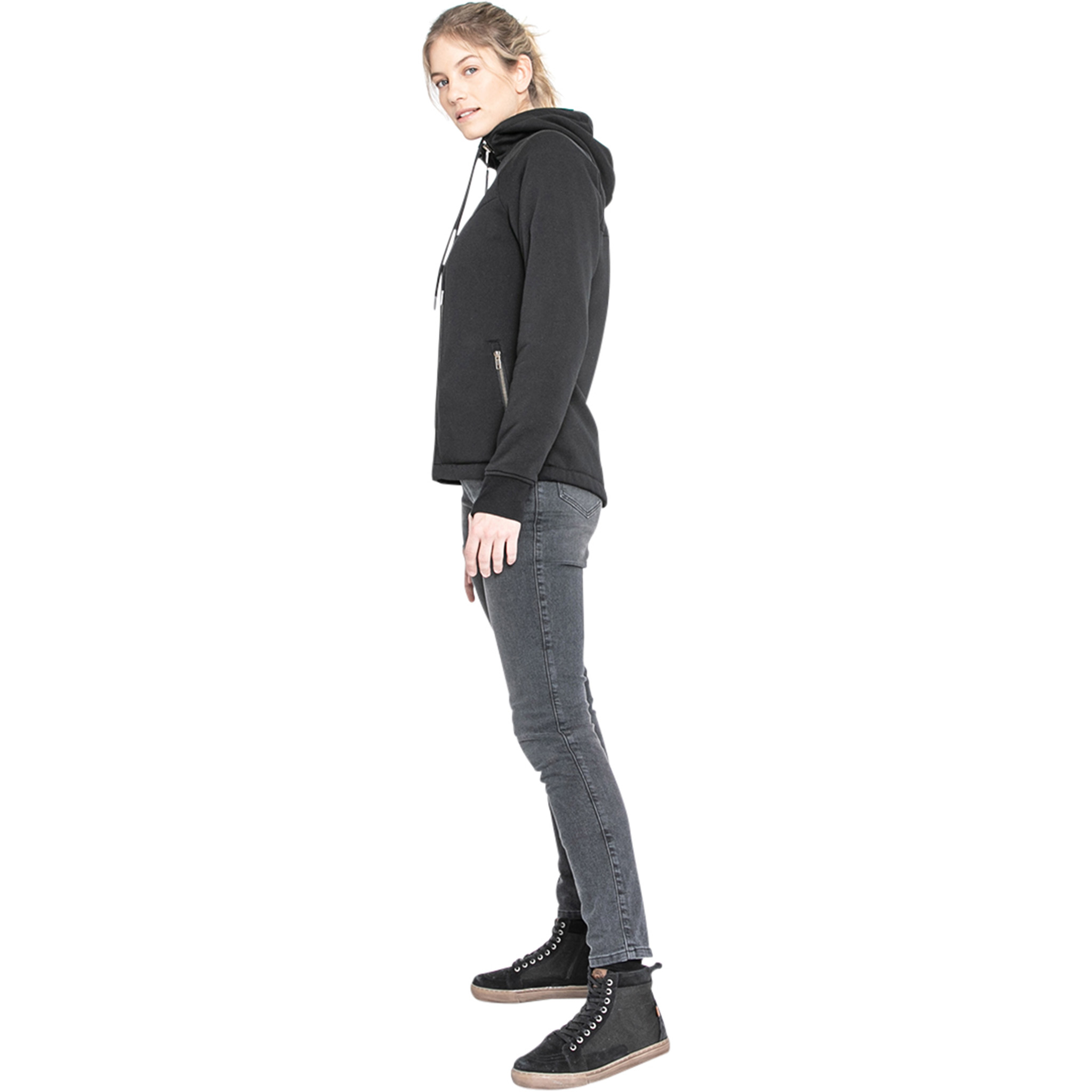 John Doe-XTM Damen Hoodie V2.0 schwarz XS-2017391999001107