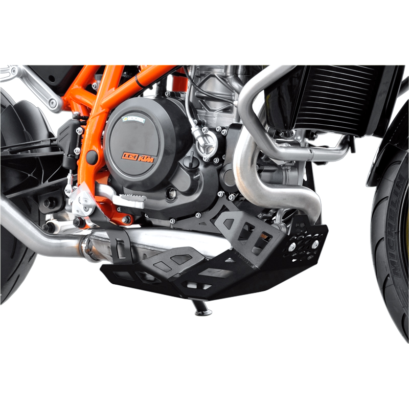 Zieger Motorschutz Alu schwarz für KTM Duke 690 2012- - Motorradteile & Ersatzteile - Verkleidungen & Abdeckungen