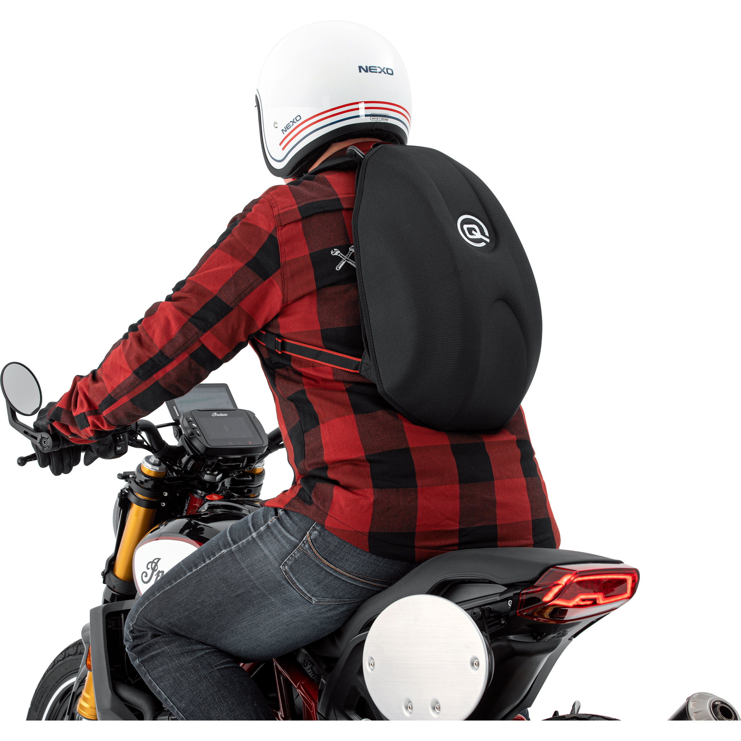 QBag-Rucksack Hartschale 24 Liter Stauraum-5729991190016004