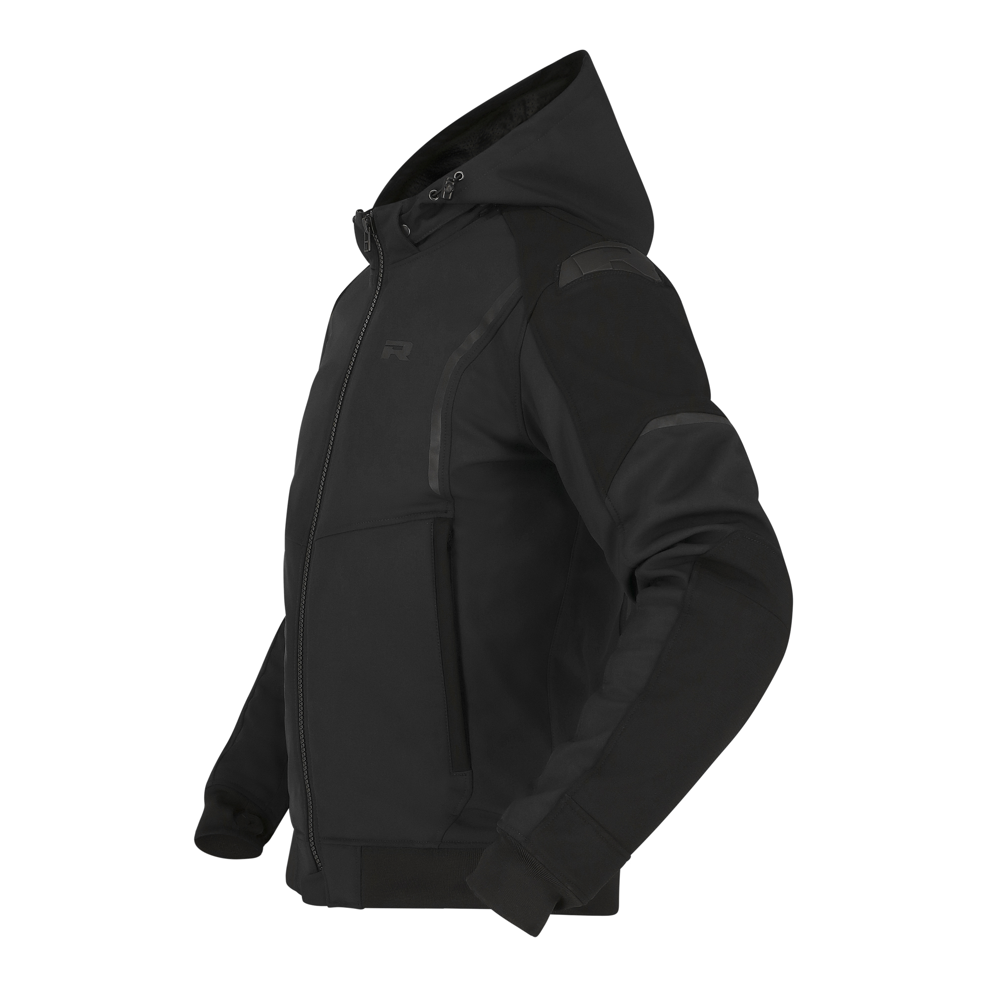 Richa-Atomic 2 Hoodie WP schwarz/dunkelgrau L-0000412999042010