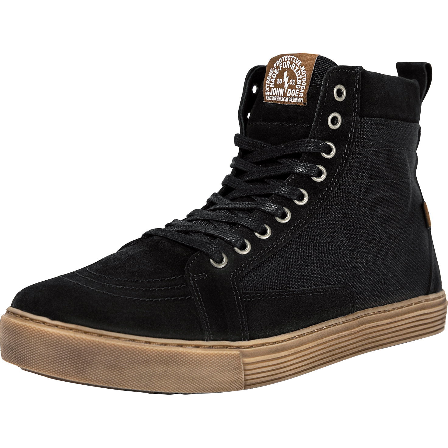 John Doe-Neo Sneaker Motorradschuhe schwarz/braun 43.5-3005621999006773