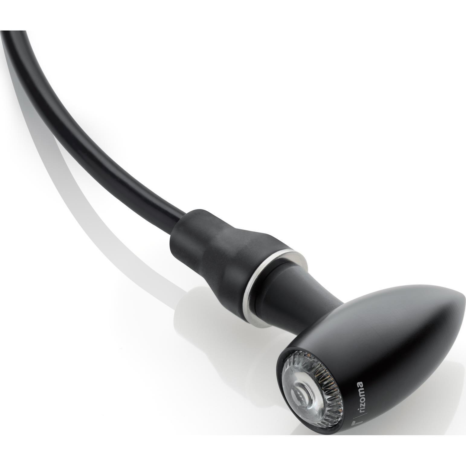 Rizoma-LED Blinker/Positionslicht Club L Alu M8 FR151B schwarz-5700991020000090