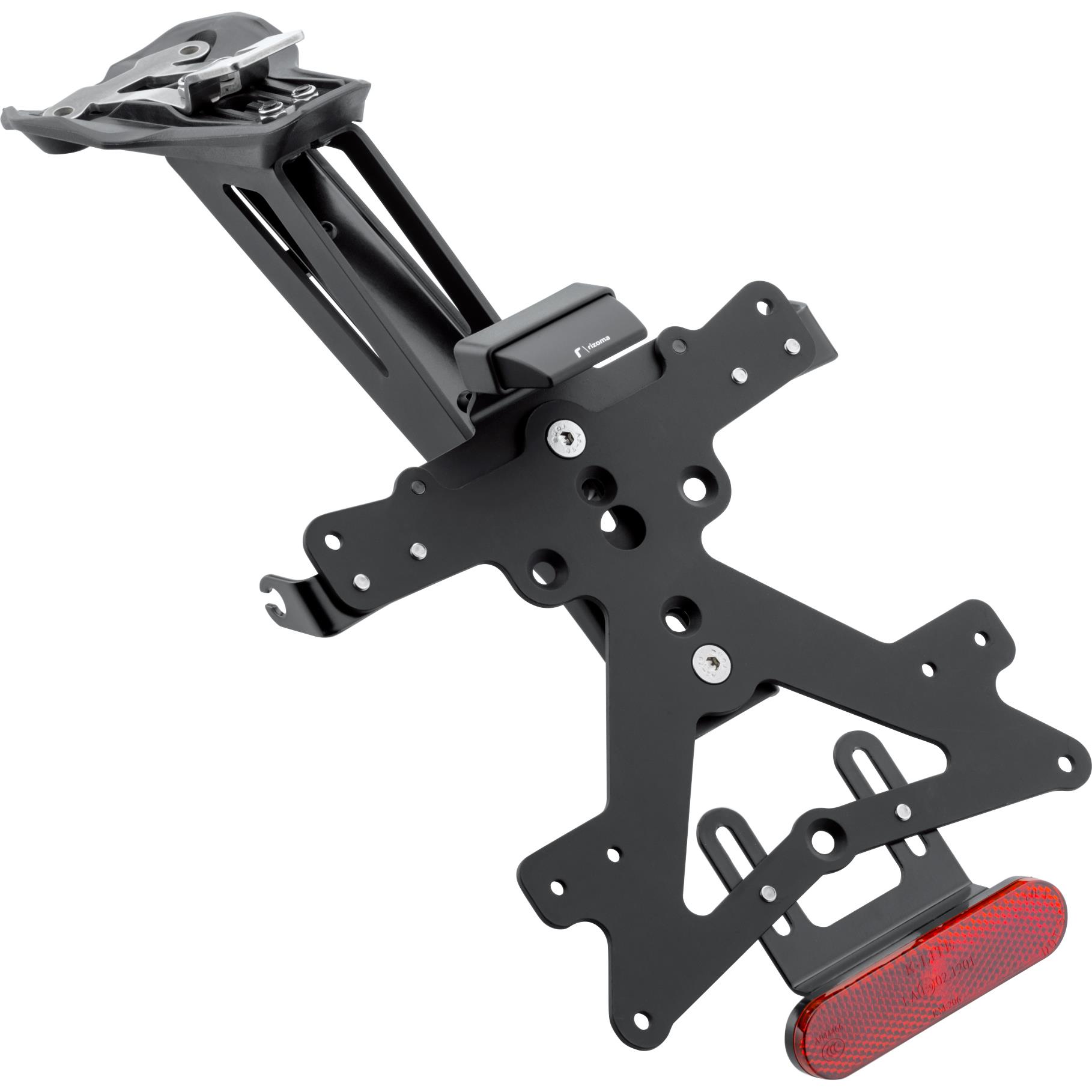 Rizoma Kennzeichenhalter Fox PT533B für Duc Panigale V4 2018-2019 - Motorradteile & Ersatzteile - Anbauteile