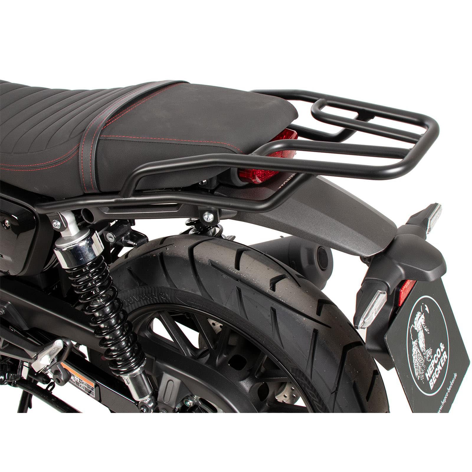 Hepco & Becker Gepäckbrücke Rohr schwarz für Honda GB 350 S - Motorradzubehör - Motorradgepäck