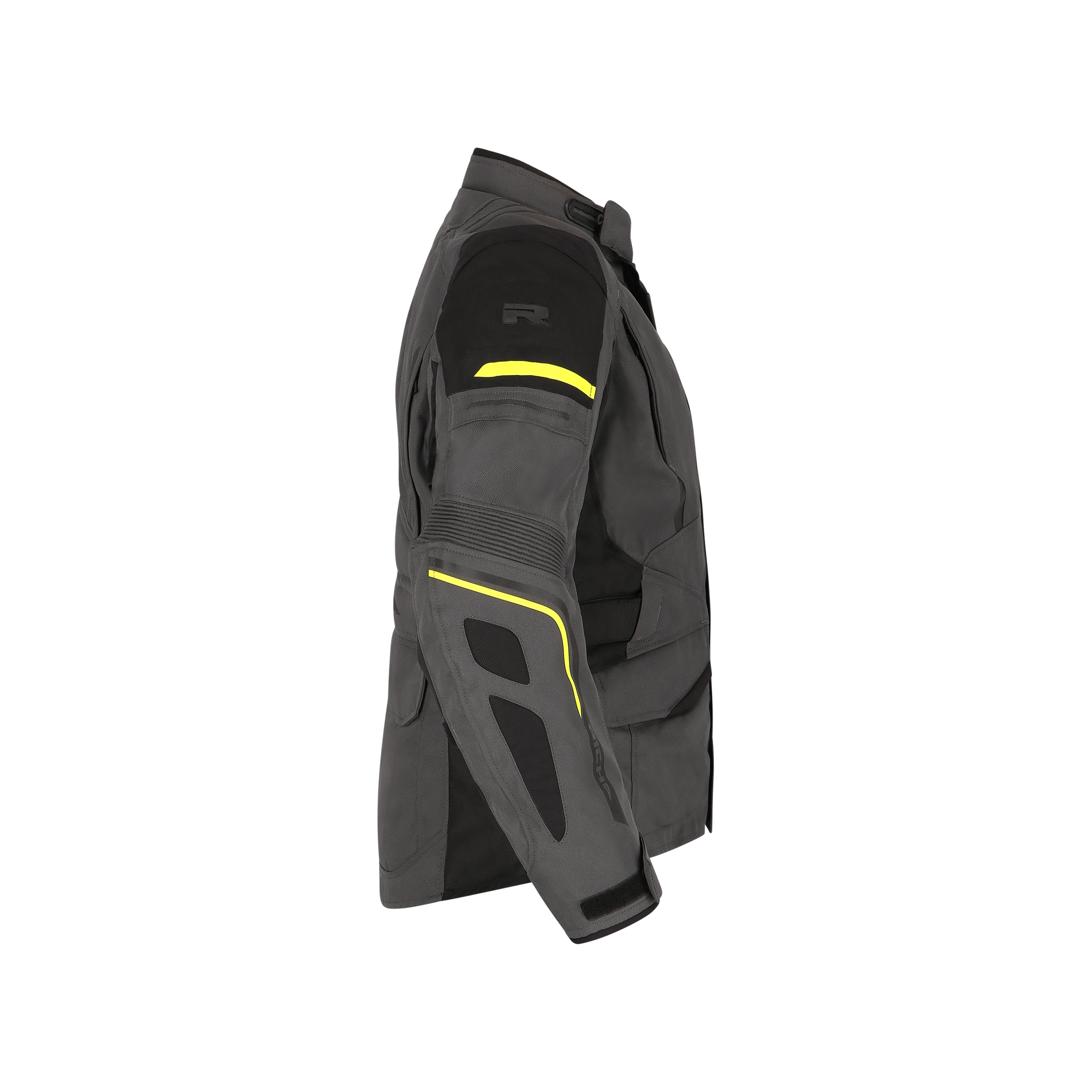 Richa-Infinity 3 WP Damen Textiljacke schwarz/grau/neongelb M-0000411999096009