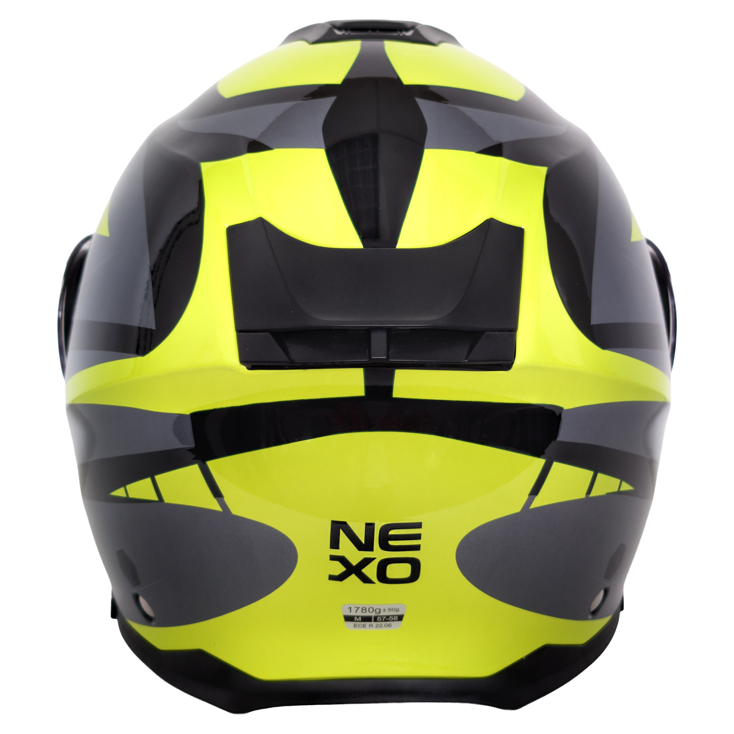 Nexo-Klapphelm Comfort II  Gelb Dekor #26 XL-4701291999065011
