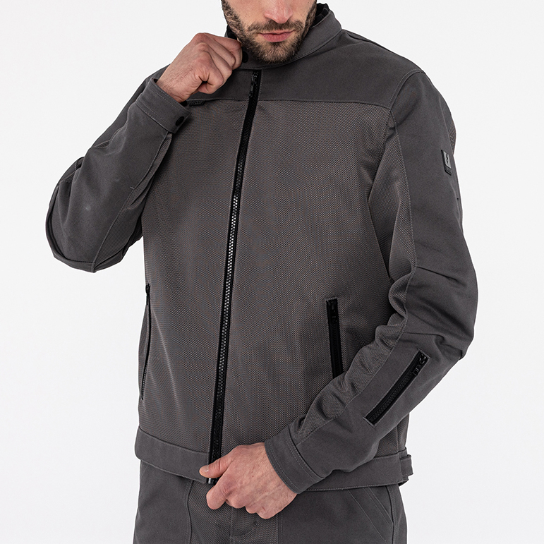 John Doe-Aero Mesh Jacke grau M-0000463005007009