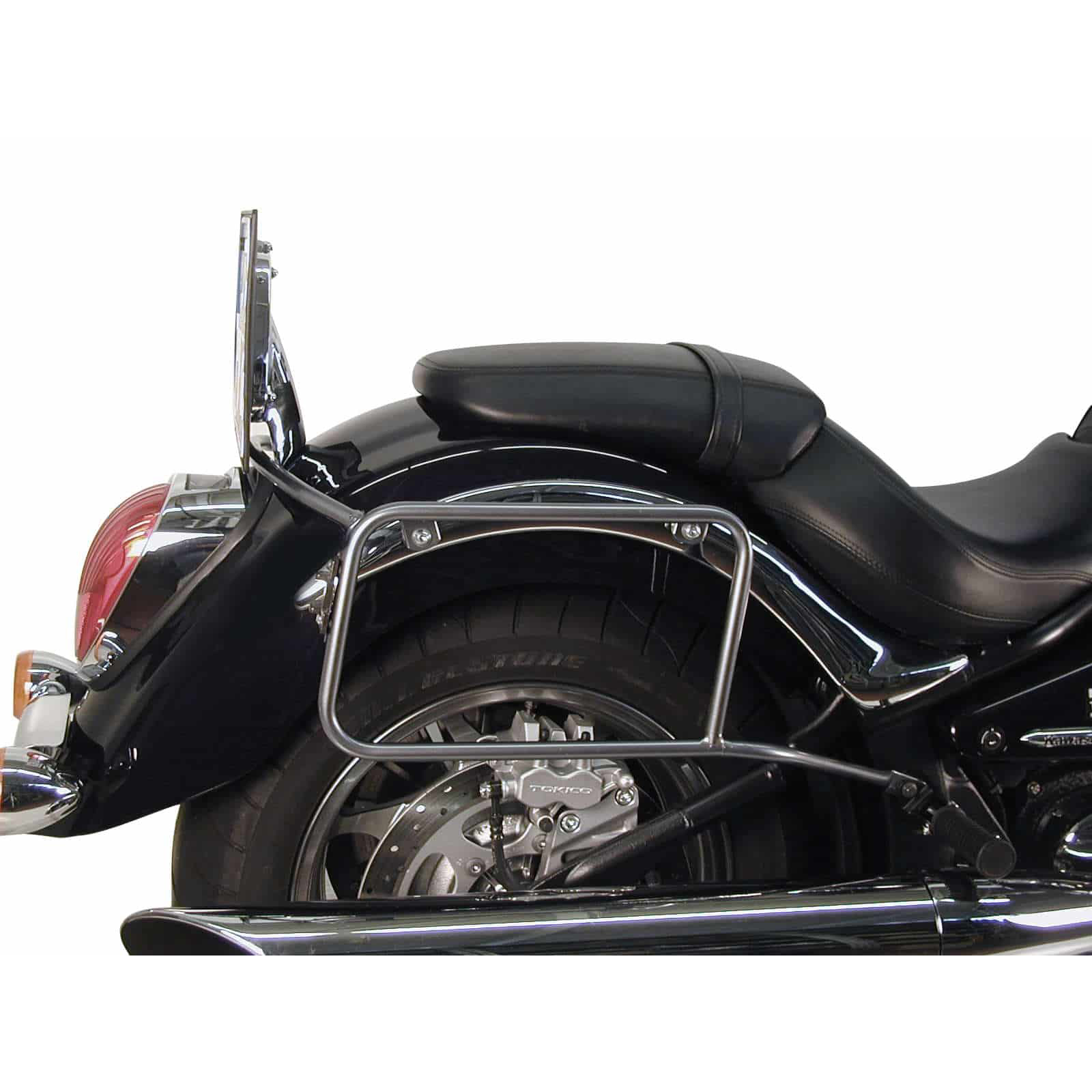 Hepco & Becker Seitenkofferträger chrom für Kawasaki VN 2000 2004-2010 - Motorradzubehör - Motorradgepäck