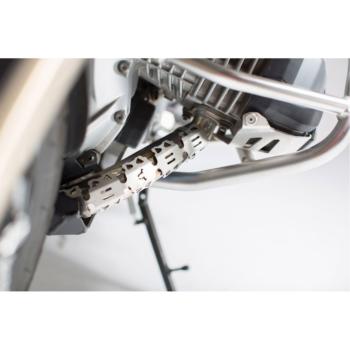 SW-MOTECH-Krümmerschutz Edelstahl universal 29 cm für Ø 32-50 mm-0001435005000000