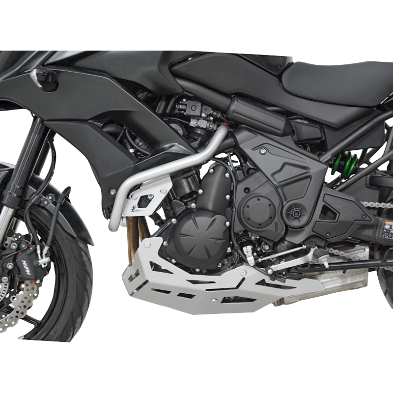 Zieger Sturzbügel silber für Kawasaki KLE 650 Versys 2015- - Motorradteile & Ersatzteile - Anbauteile