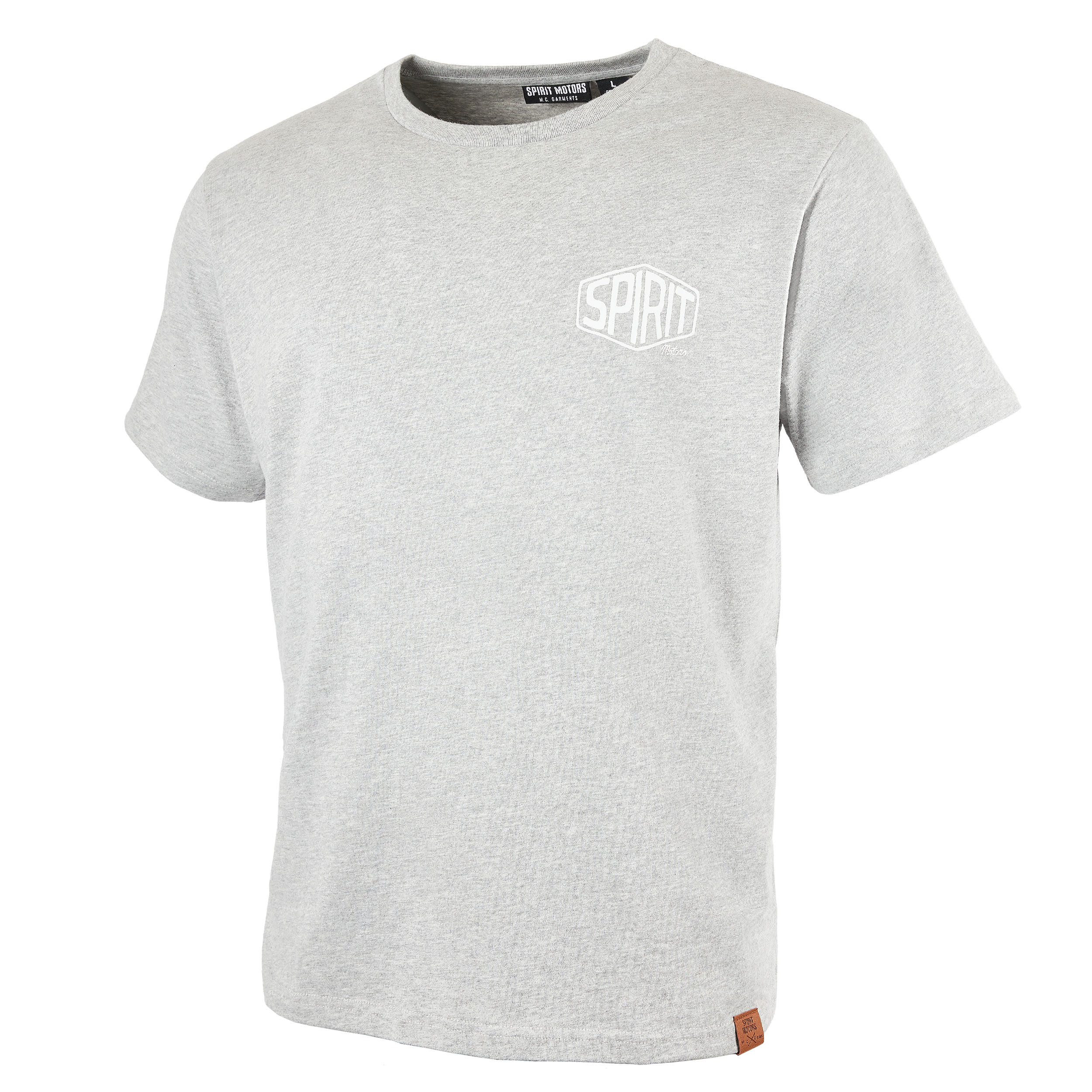Spirit Motors Taylor Label T-Shirt grau meliert