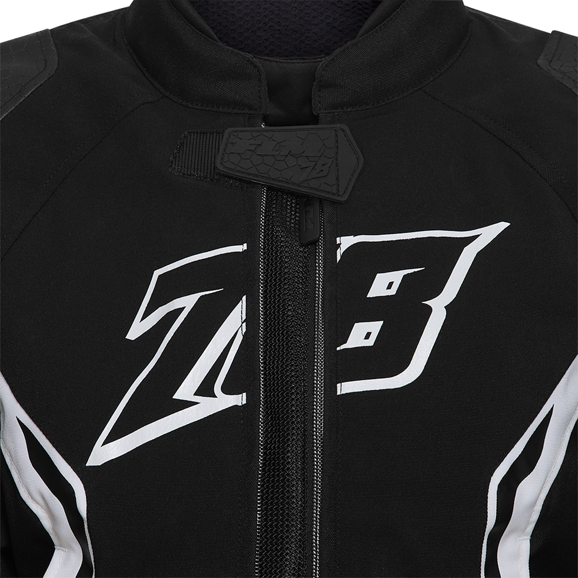 FLM-Octane Damen Textiljacke 2 schwarz/weiß-0000828999031