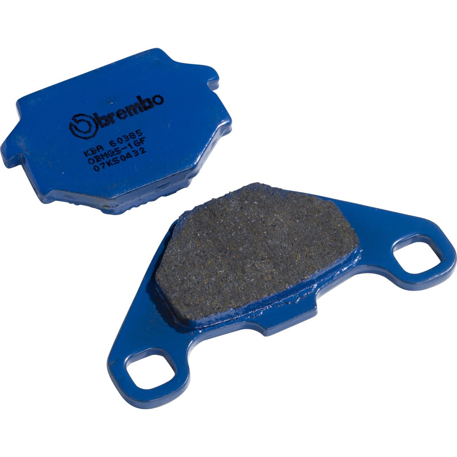 Brembo Bremsbeläge organisch 07KS04.32 84,9/55,8x42,4/37x7,5/9,8mm - Motorradteile & Ersatzteile - Bremsen - Farbe: Neutral