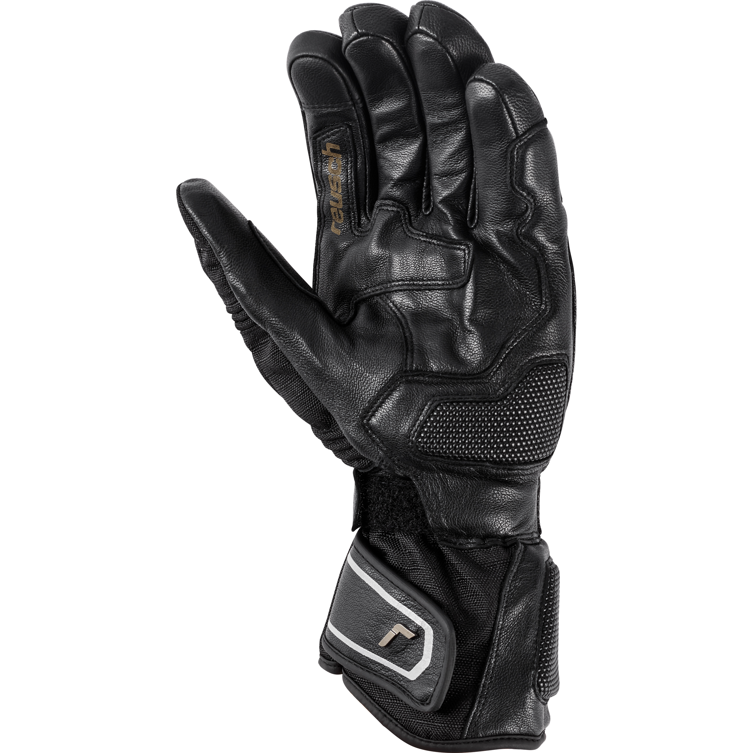 Reusch-Driftice Gore-Tex Leder/Textilhandschuh lang schwarz 10-3115131006001938