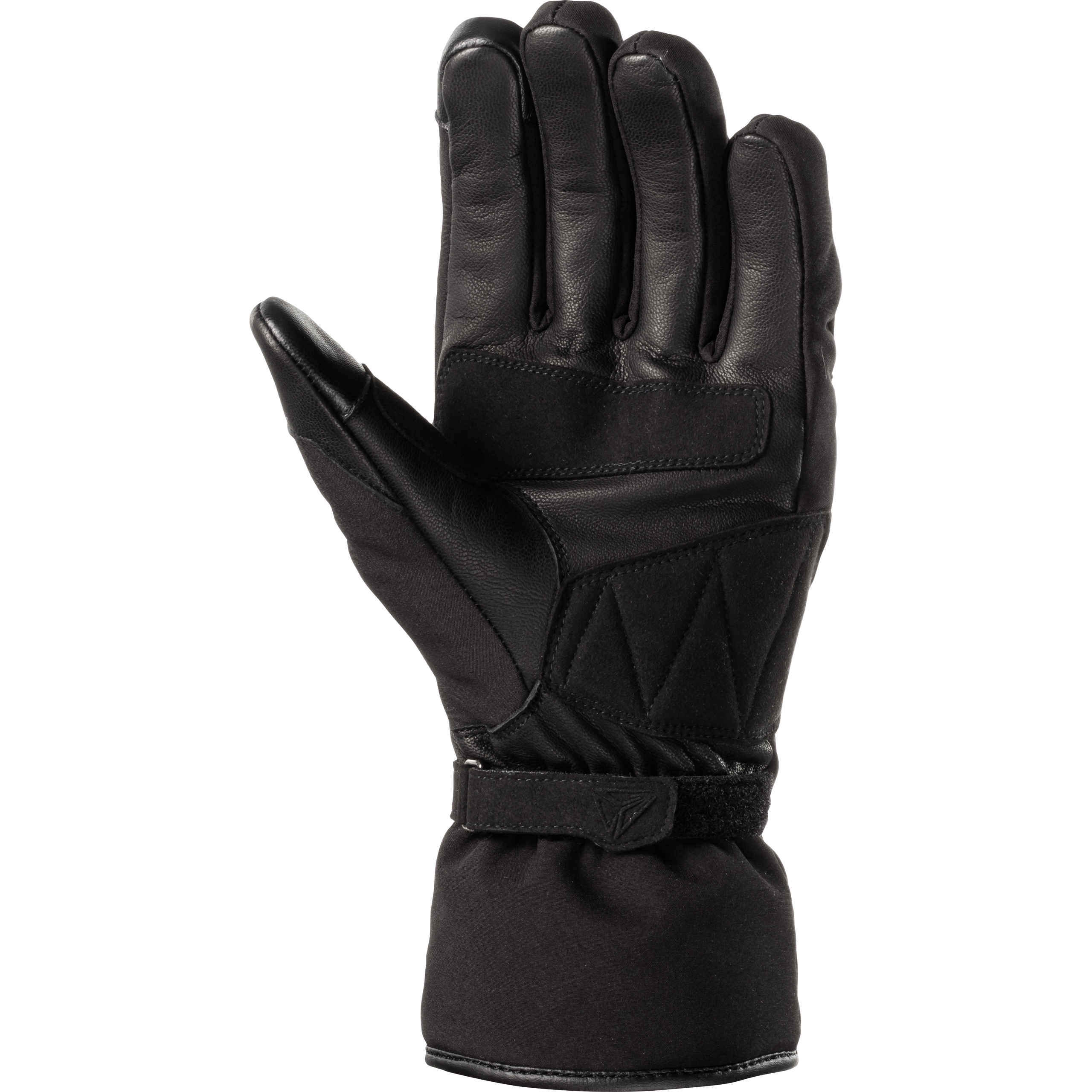 Pharao-Quebec WP Leder/Textilhandschuh lang schwarz 10-3114951006001938