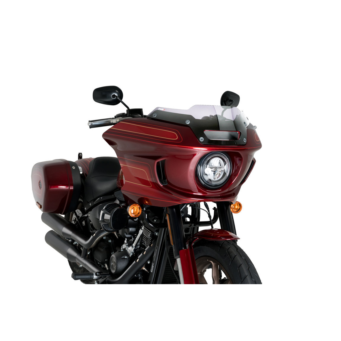 Puig Sportscheibe High-Road klar für Harley-Davidson Low Rider ST - Motorradteile & Ersatzteile - Verkleidungen & Abdeckungen