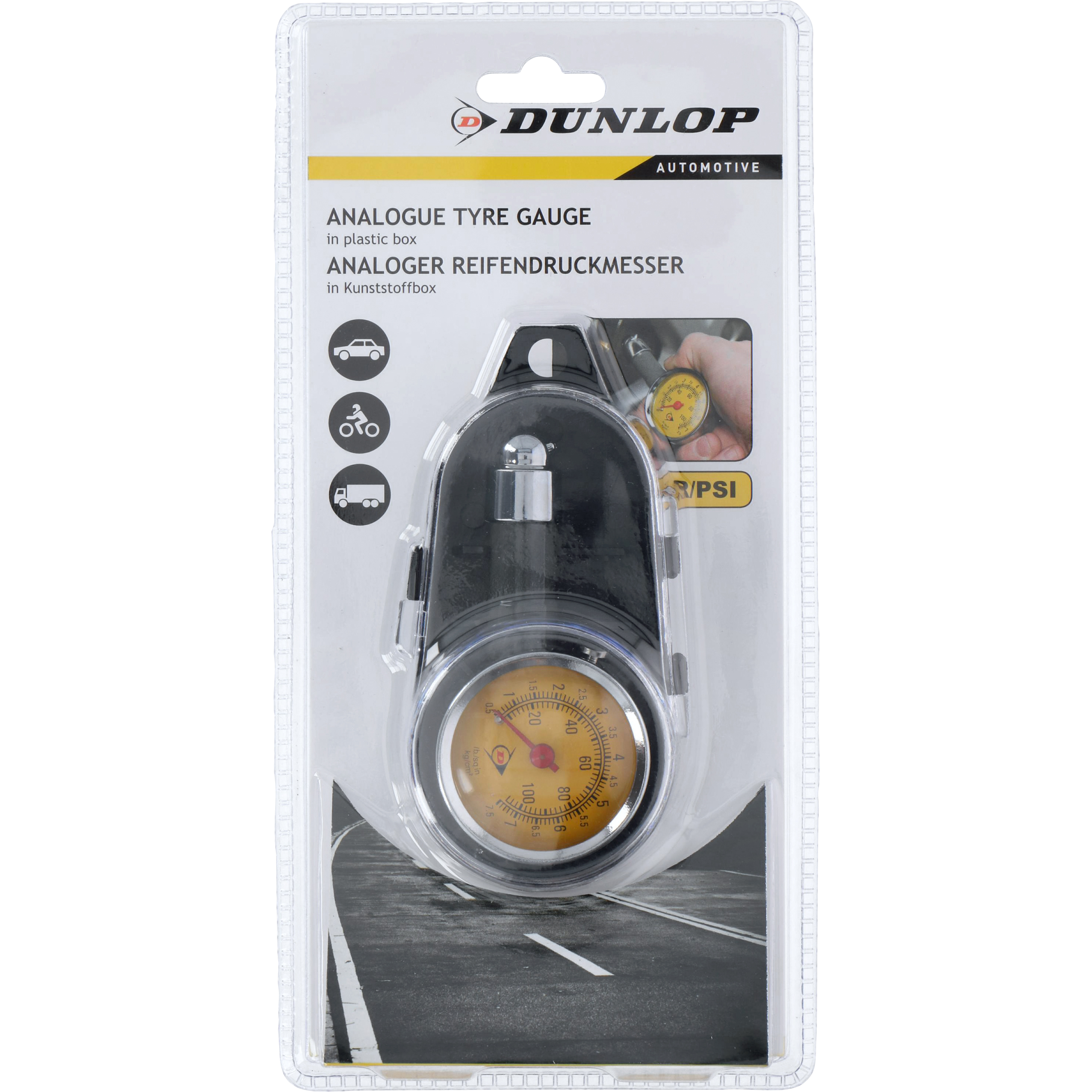 Dunlop-Luftdruckprüfer analog-5744381186000391