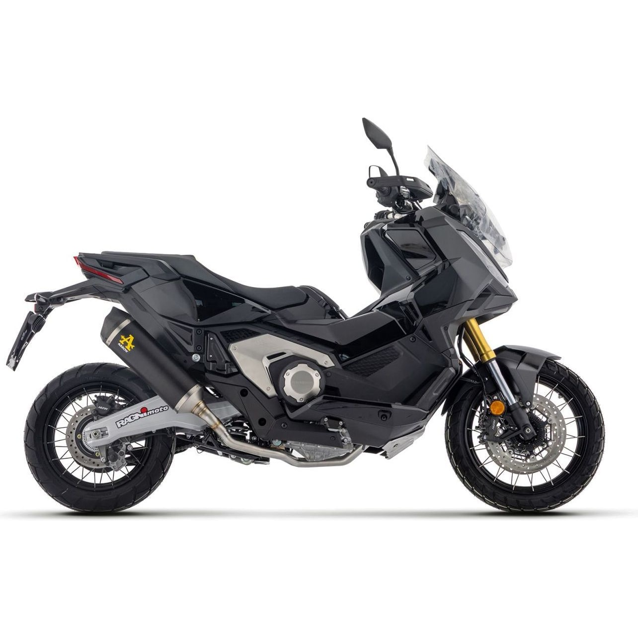 Arrow Exhaust Auspuff Race-Tech 71985AKN schwarz/Carbon für X-ADV 750 25- - Motorradteile & Ersatzteile - Auspuff