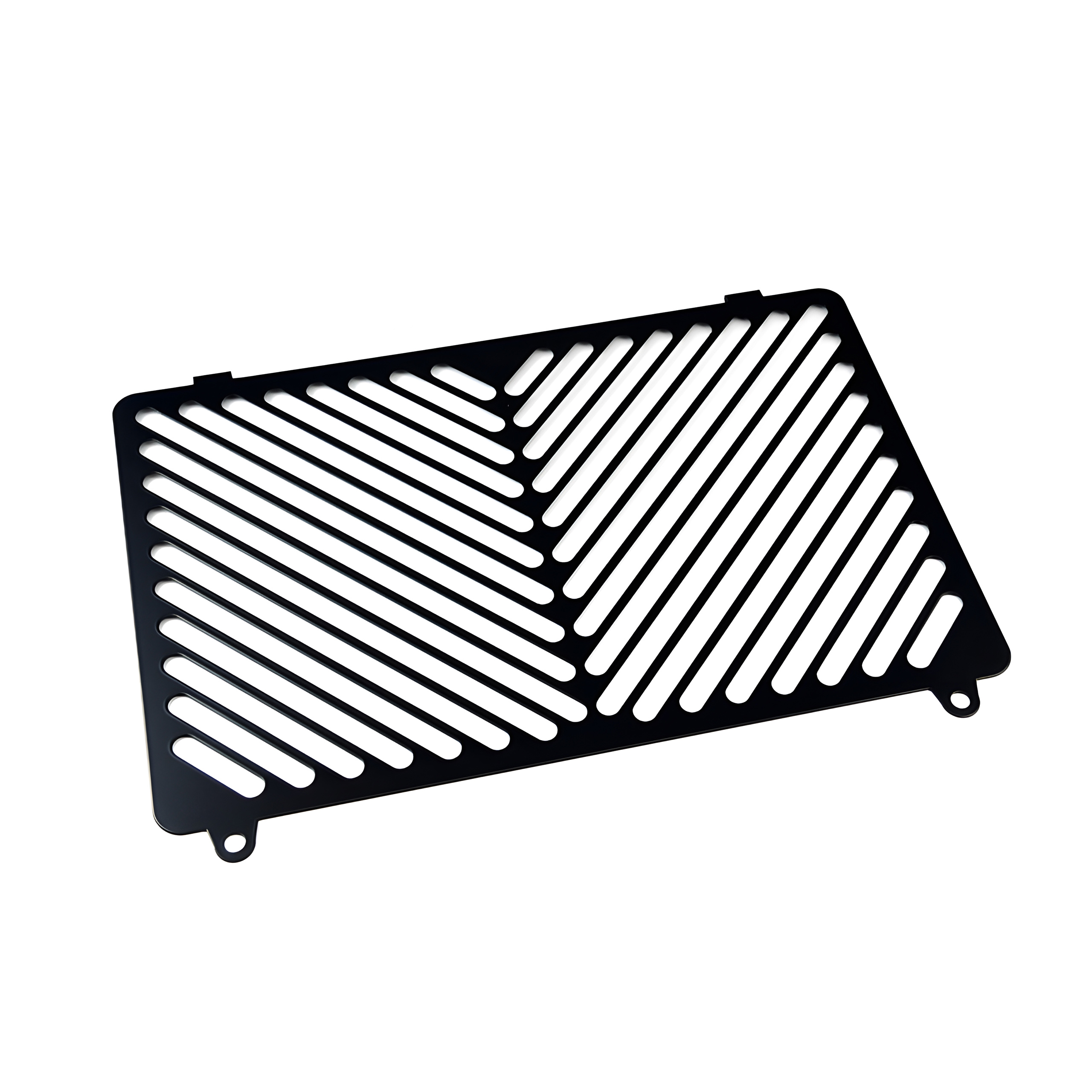 Zieger Kühlerabdeckung Clean schwarz für Kawasaki Z 750/1000 2004-2 - Motorradteile & Ersatzteile - Verkleidungen & Abdeckungen