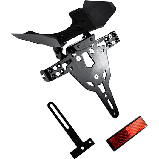 Zieger Kennzeichenhalter Pro für Kawasaki KLZ 1000 Versys 2012-2016 - Motorradteile & Ersatzteile - Anbauteile