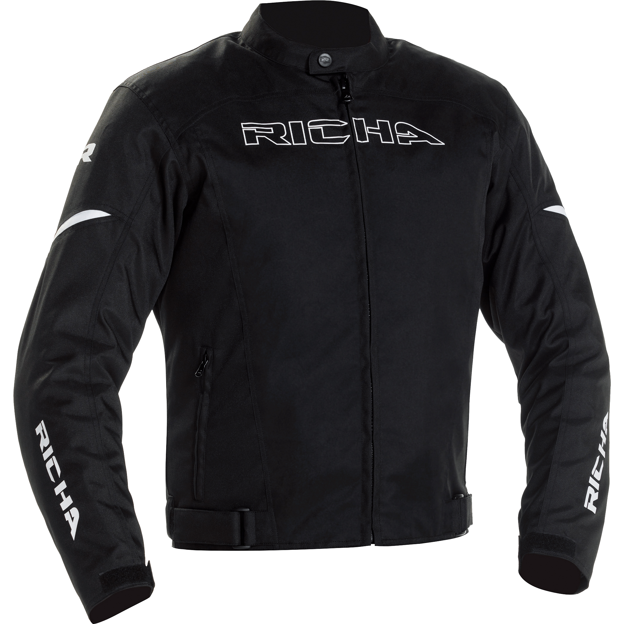 Richa-Buster WP Textiljacke schwarz/weiß-2017831999004