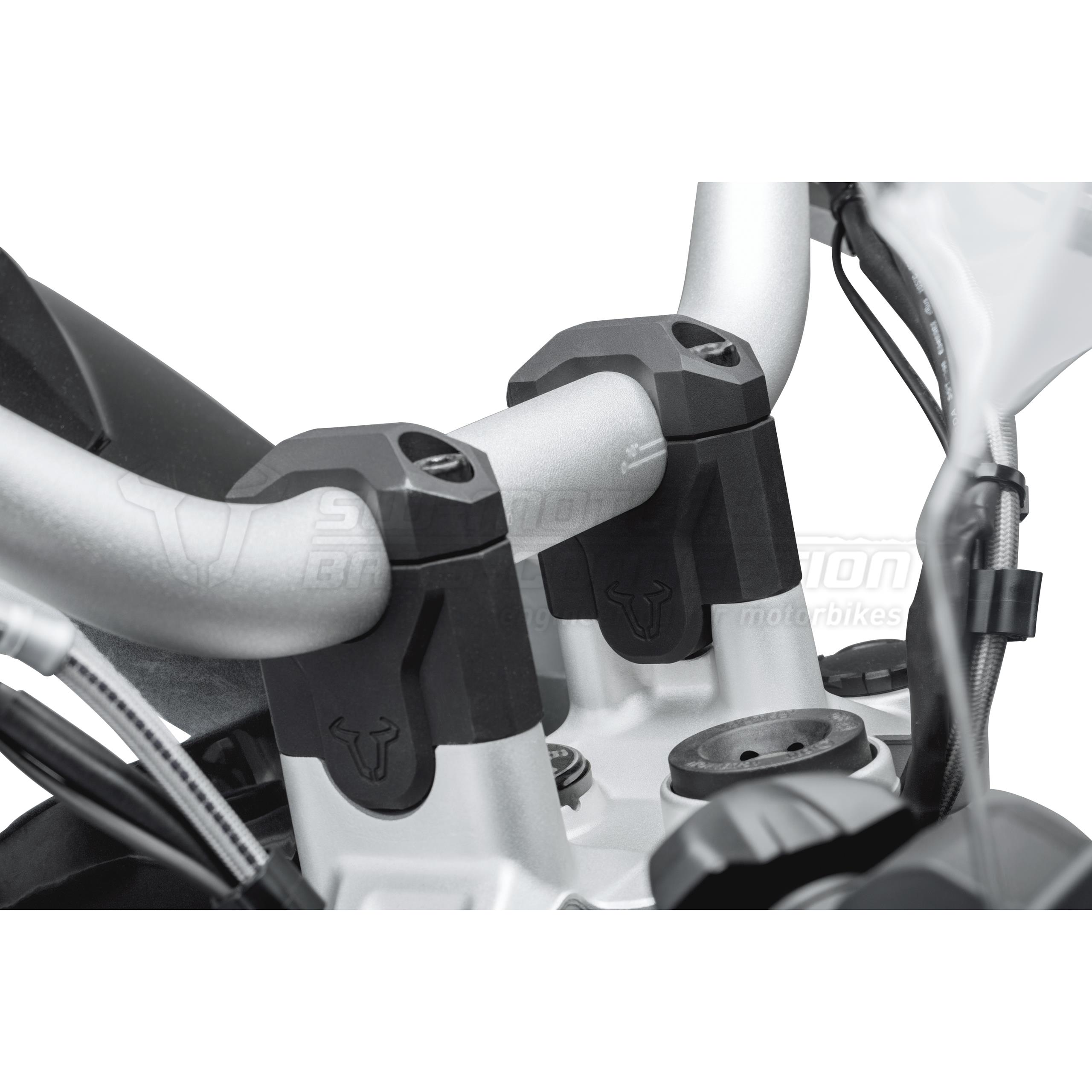 SW-MOTECH Lenkererhöhung HH 40mm LEH.07.039.12401/B für BMW schwarz - Motorradteile & Ersatzteile - Lenker, Griffe & Hebel