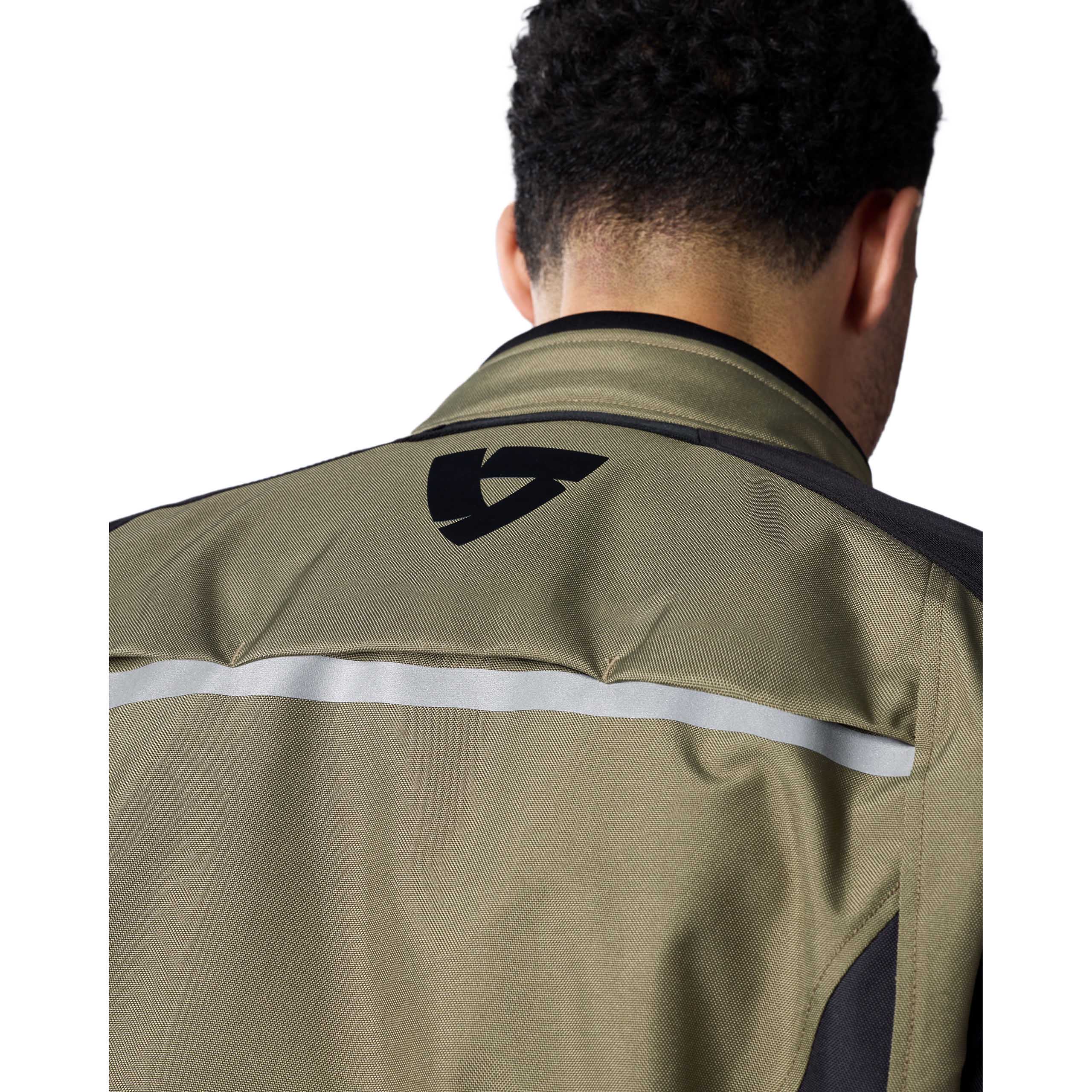 REV'IT!-Voltiac 3 H2O Textiljacke grün/anthrazit 4XL-0000786999085014